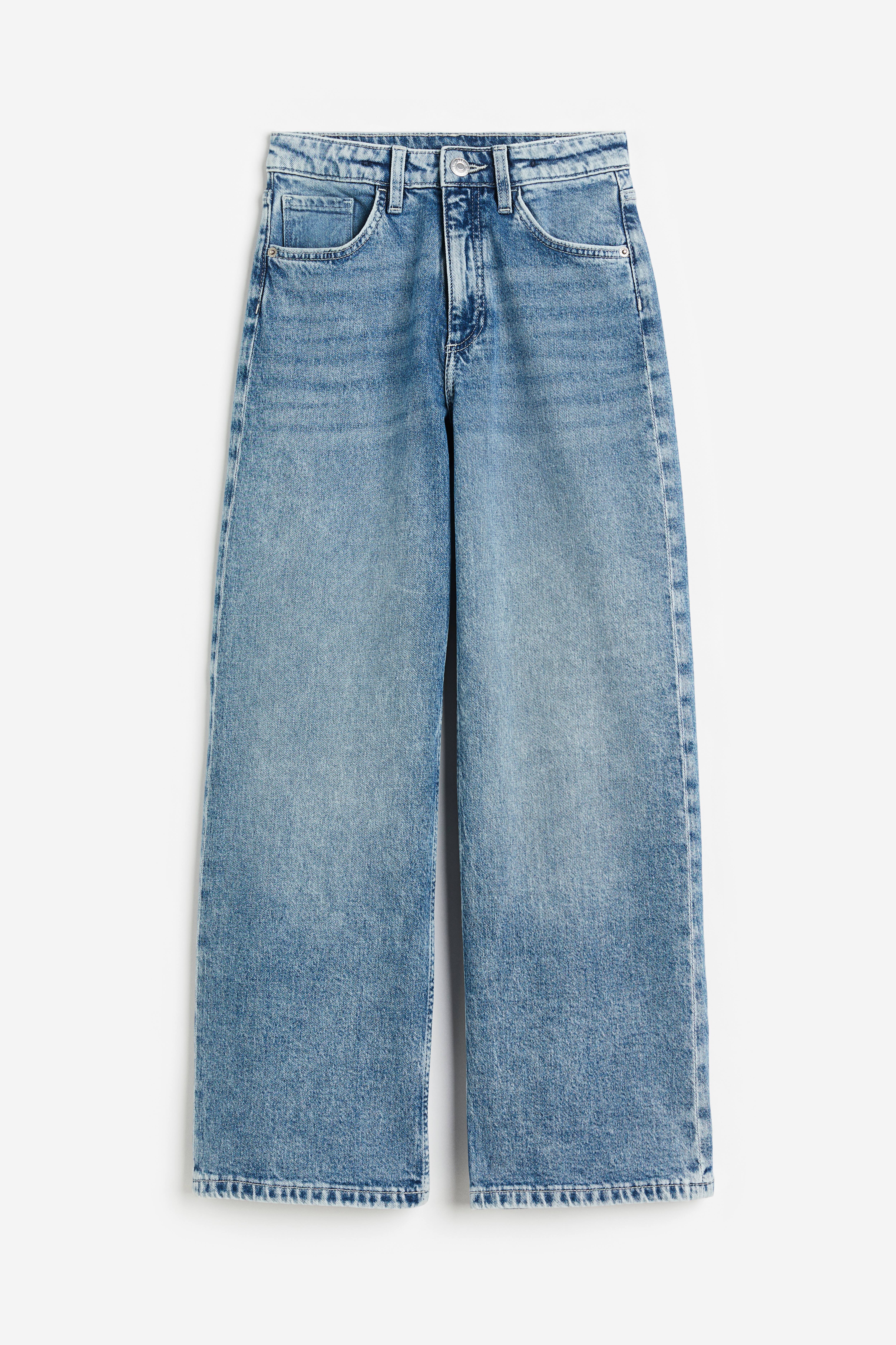 H and m blue jeans best sale