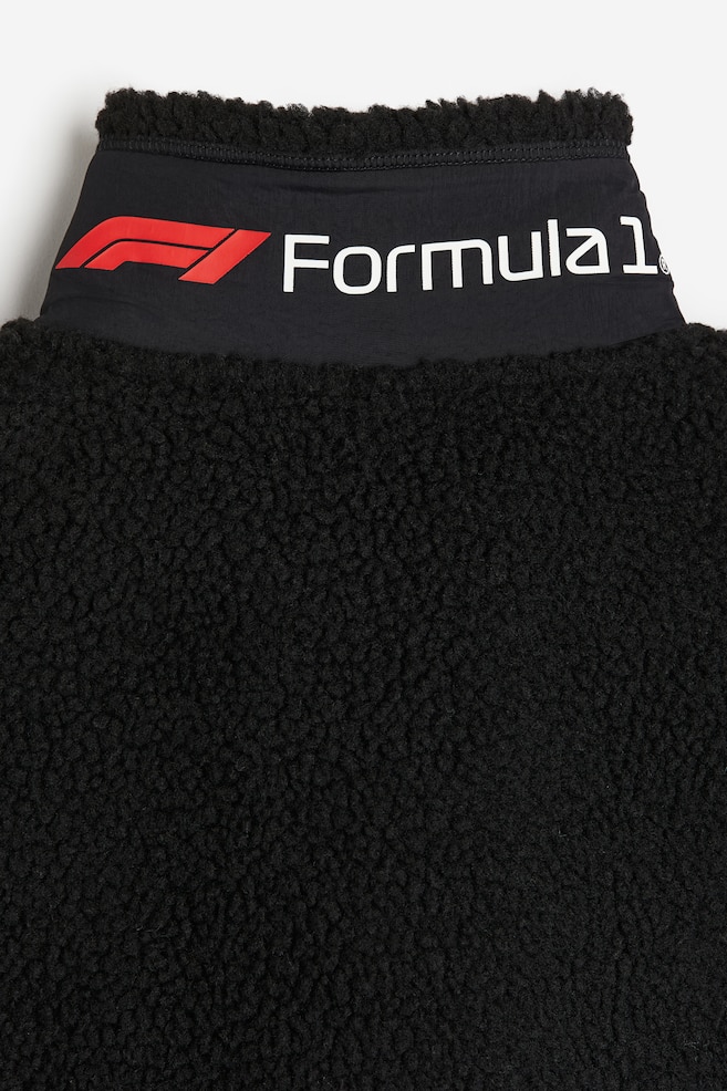 Veste Relaxed Fit en tissu polaire - Noir/Formula 1 - 6