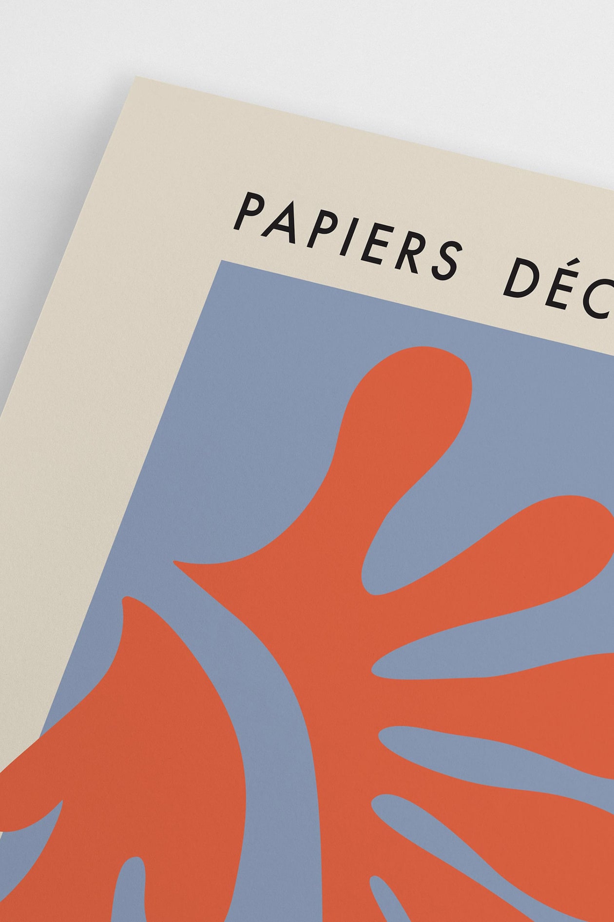 Papiers Découpés Orange Orange/blue/beige Postery Home All H&M GB