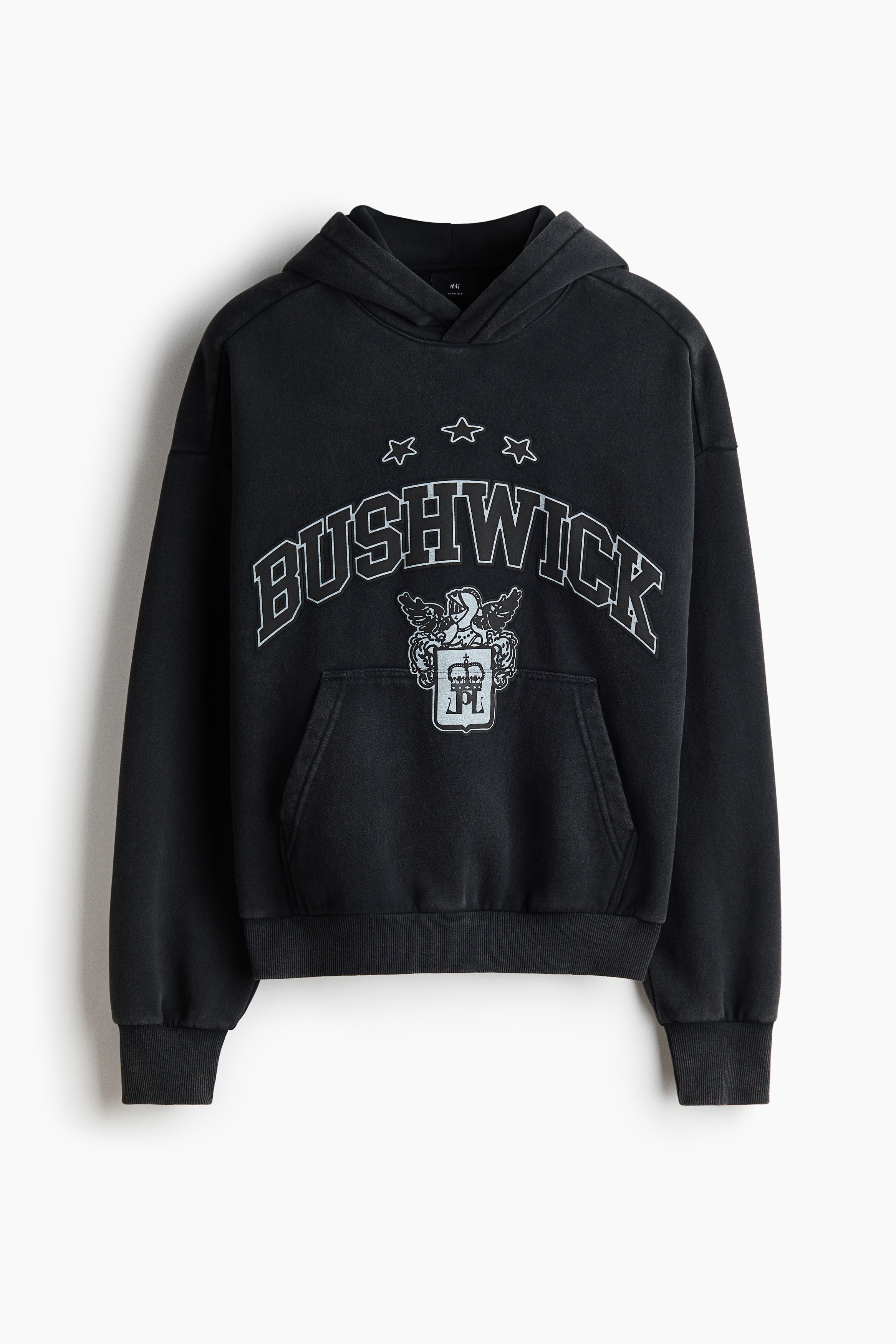 Oversized Fit Printed hoodieModel