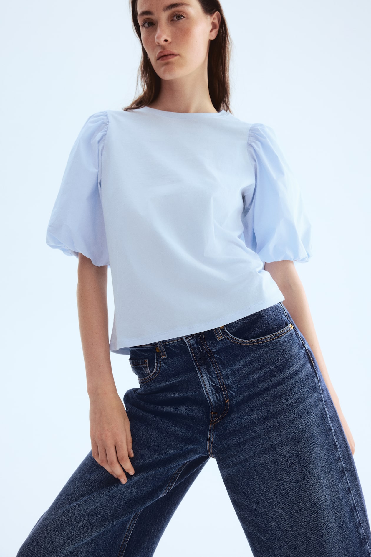 Balloon-Sleeved Top - image 4
