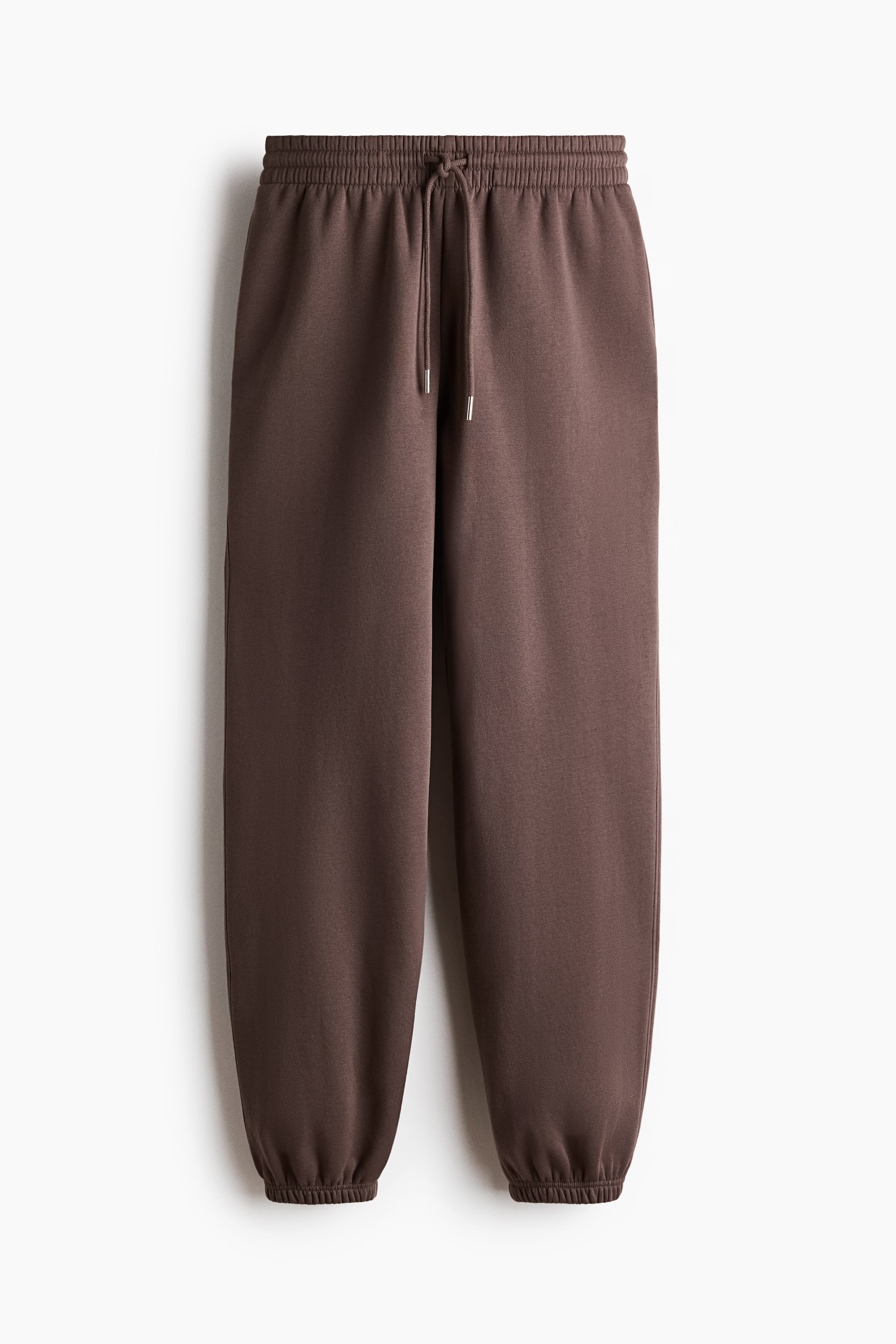 View larger image: Cotton-blend sweatpants - Dark mole - Ladies | H&M 1