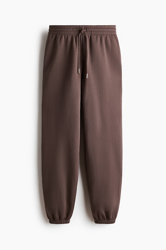 Cotton-blend sweatpants - Dark mole/Dark grey/Black/Light grey marl/Light dusty pink/Light yellow/Light beige - 1