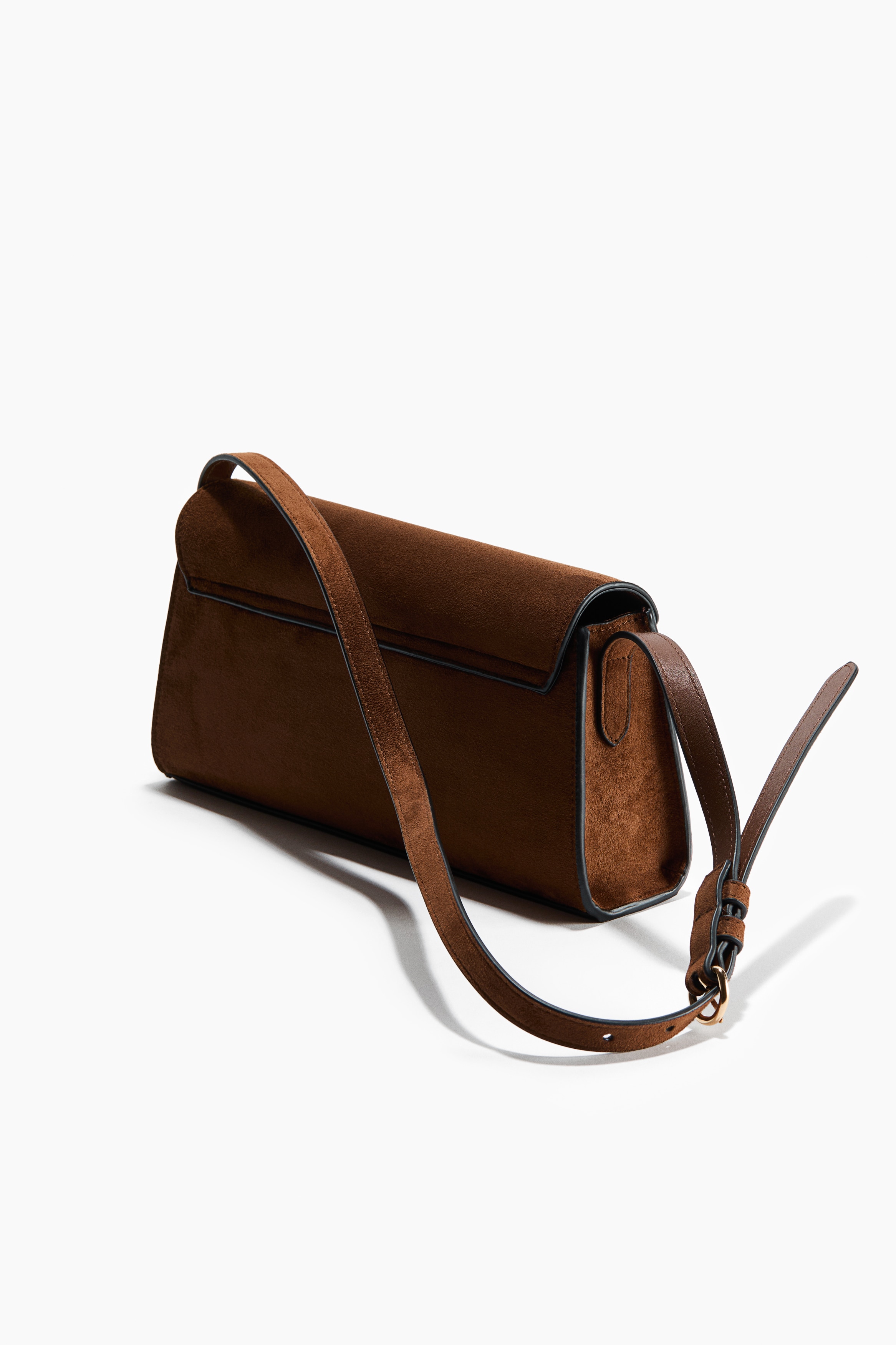 ストラップディテールショルダーバッグ - ブラウン - レディース | H&M JP