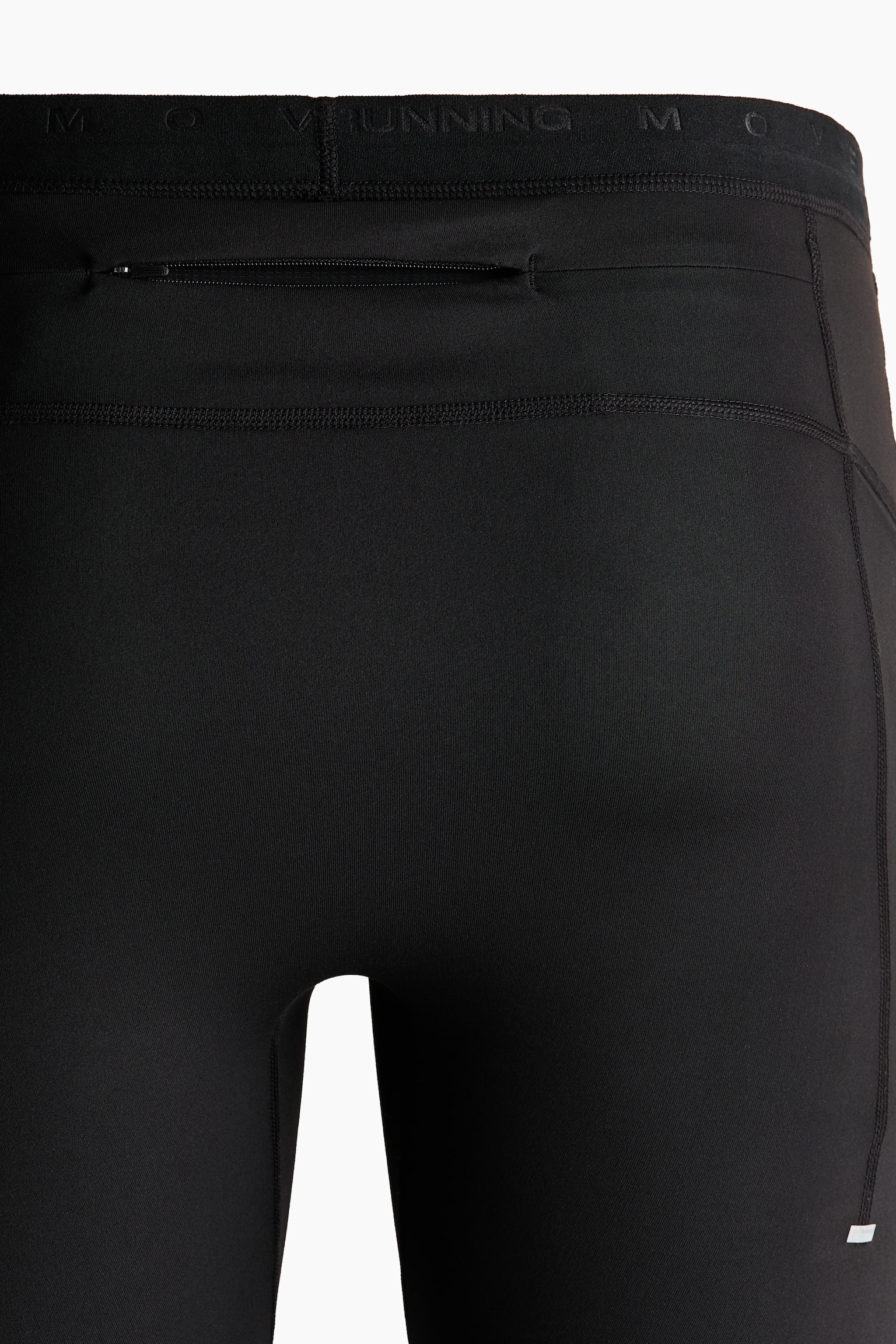 Running tights with DryMove™ - Black - 3