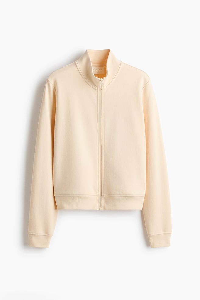 Slim Fit Track jacket - Light apricot/Antique rose - 1
