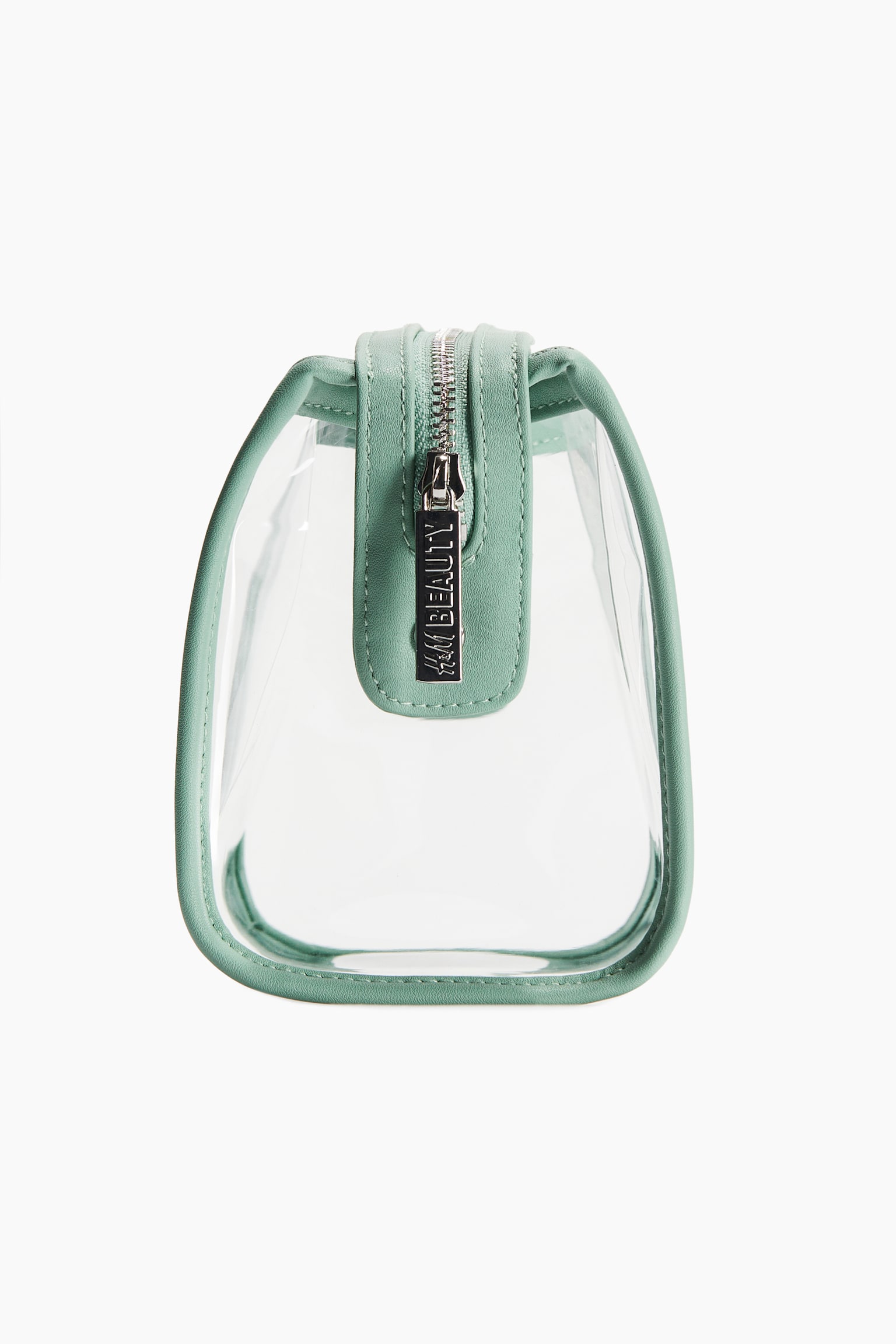 Transparent make-up bag - Light dusty green/Transparent/Black/Transparent - 1