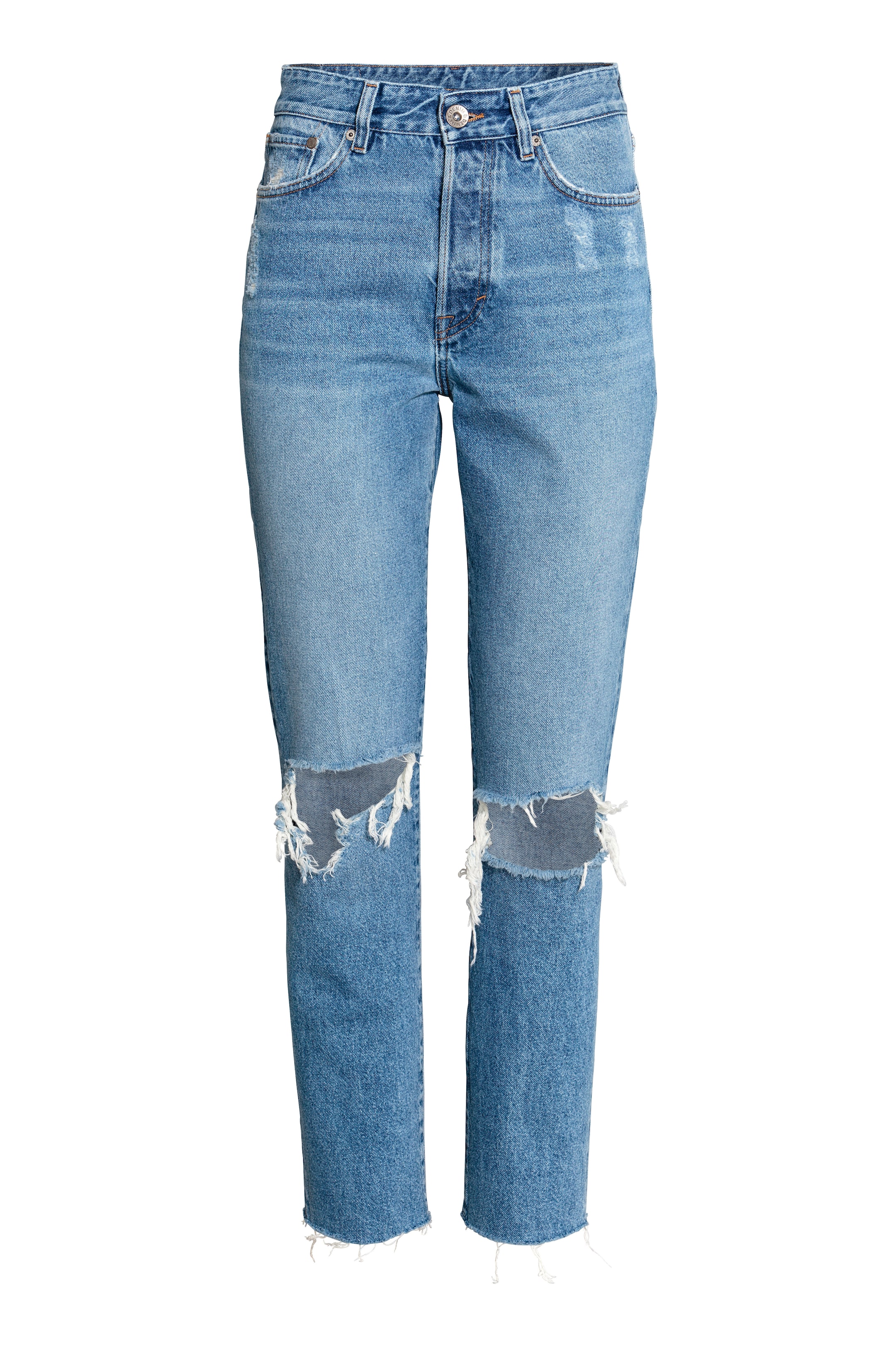 View larger image: Jean pour femme - Denim blue trashed - Ladies | H&M CA 1