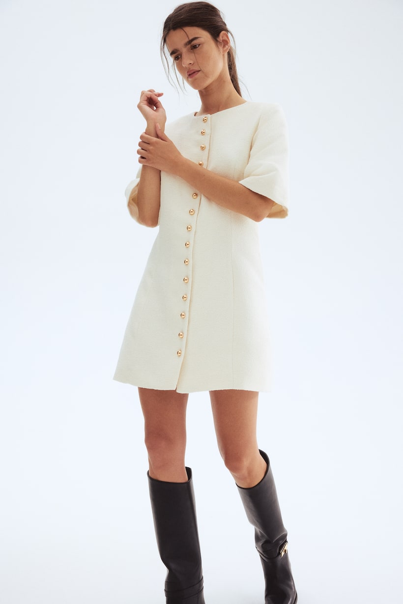 Vestito avorio da Donna, a maniche lunghe o corte H&M IT