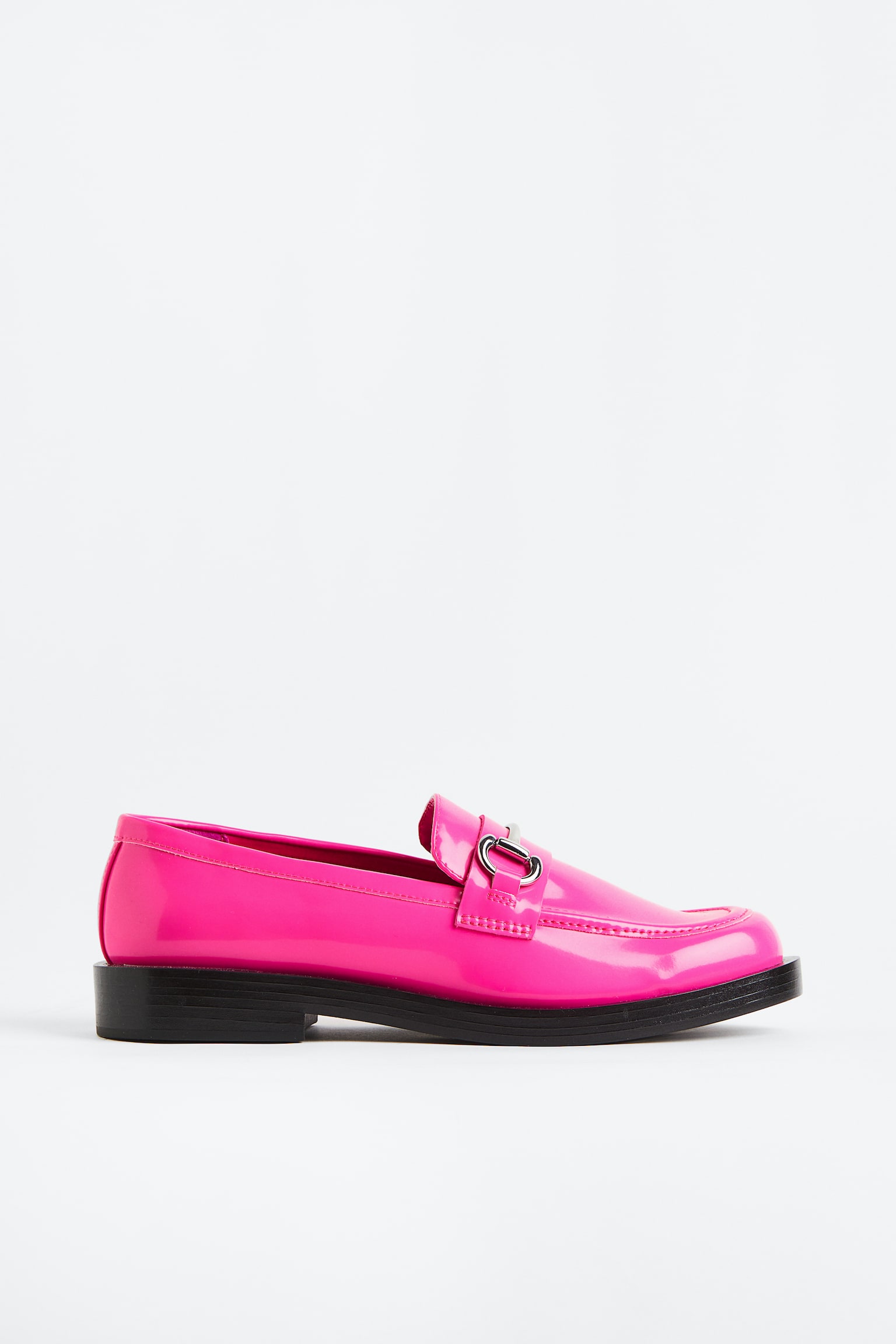 Loafers - Bright pink/Black - 1