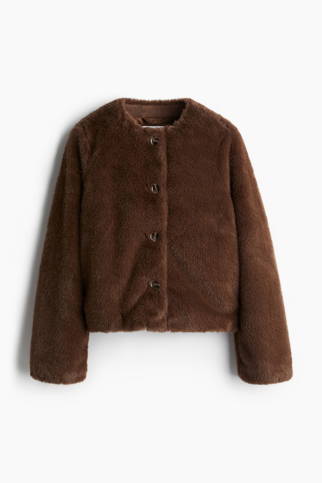 Veste - Marron/Light beige/Beige/imprimé léopard/Noir - 1