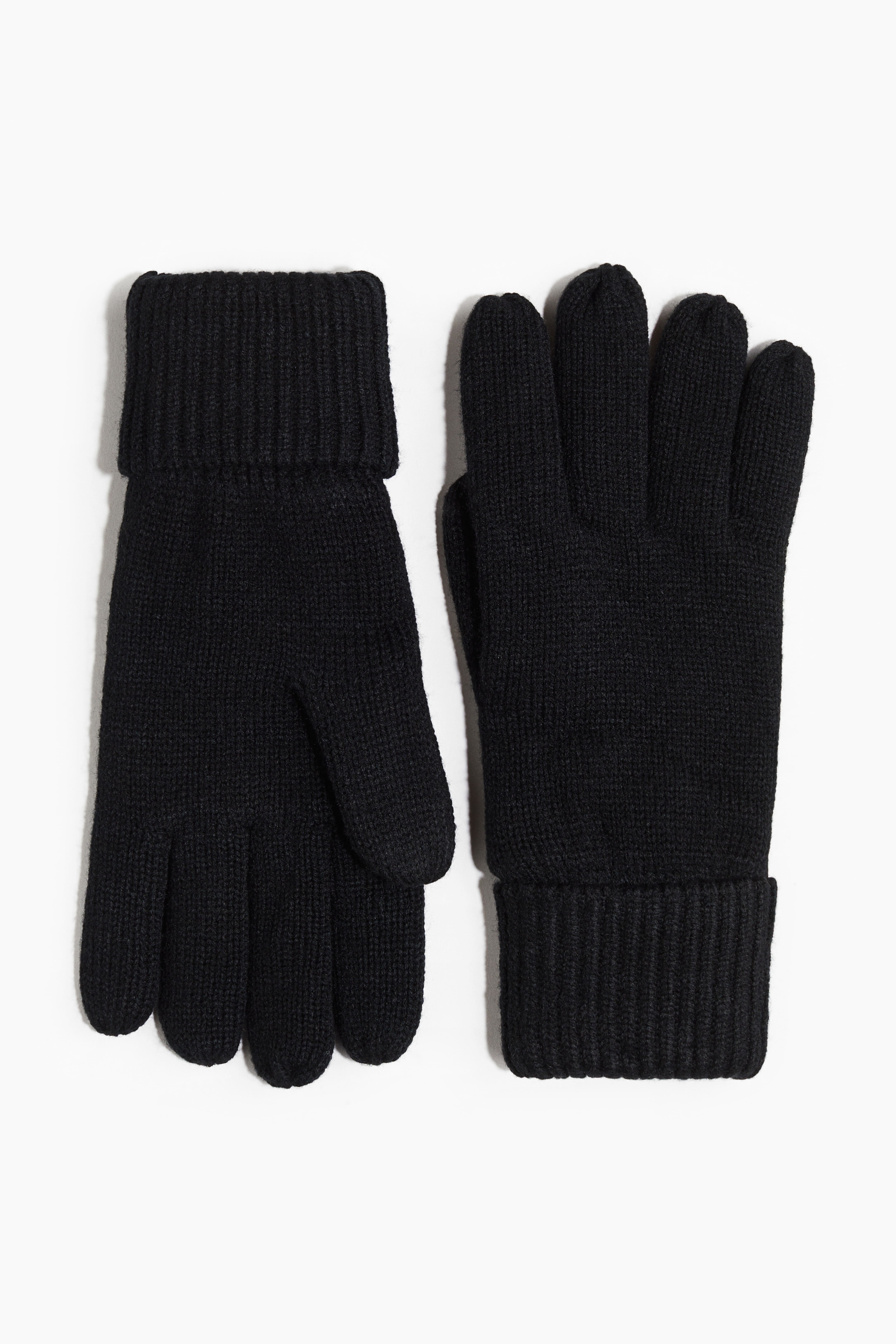 Gants en tricot fin