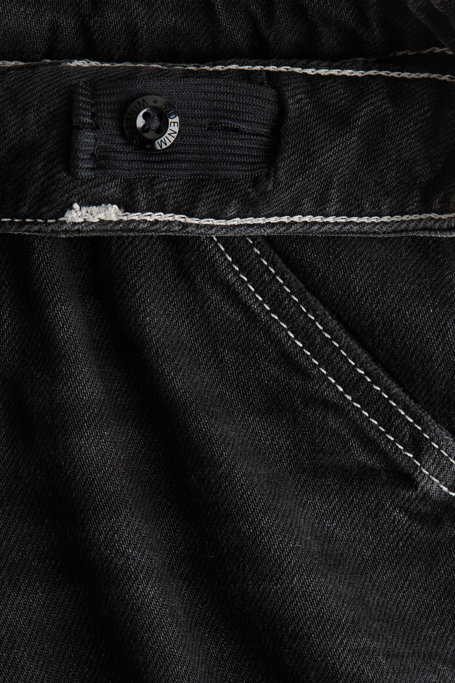 Loose Fit Carpenter Jeans - Denim black/Beige/Light denim blue/Dark denim blue