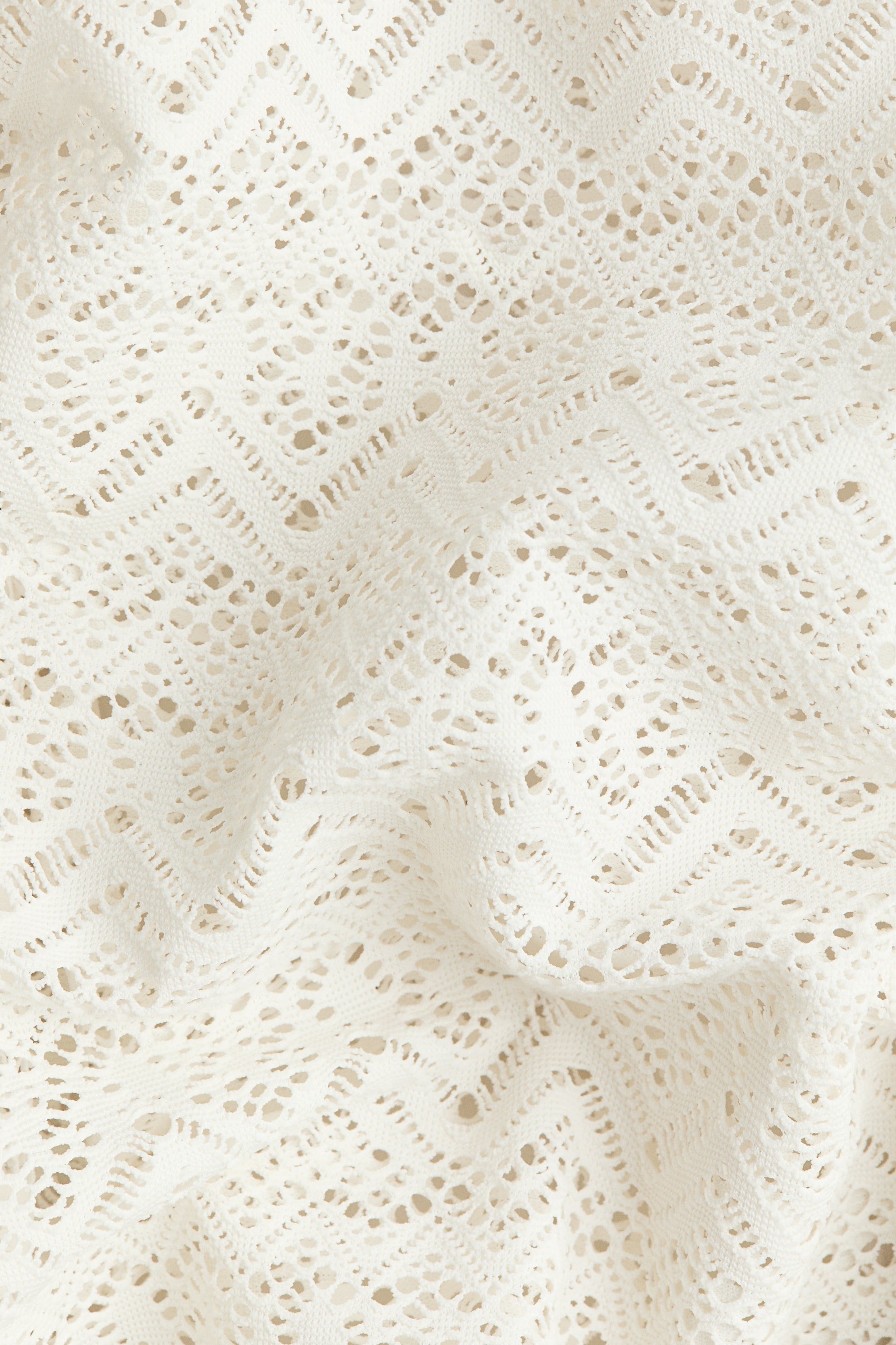 Lace-look beach dress