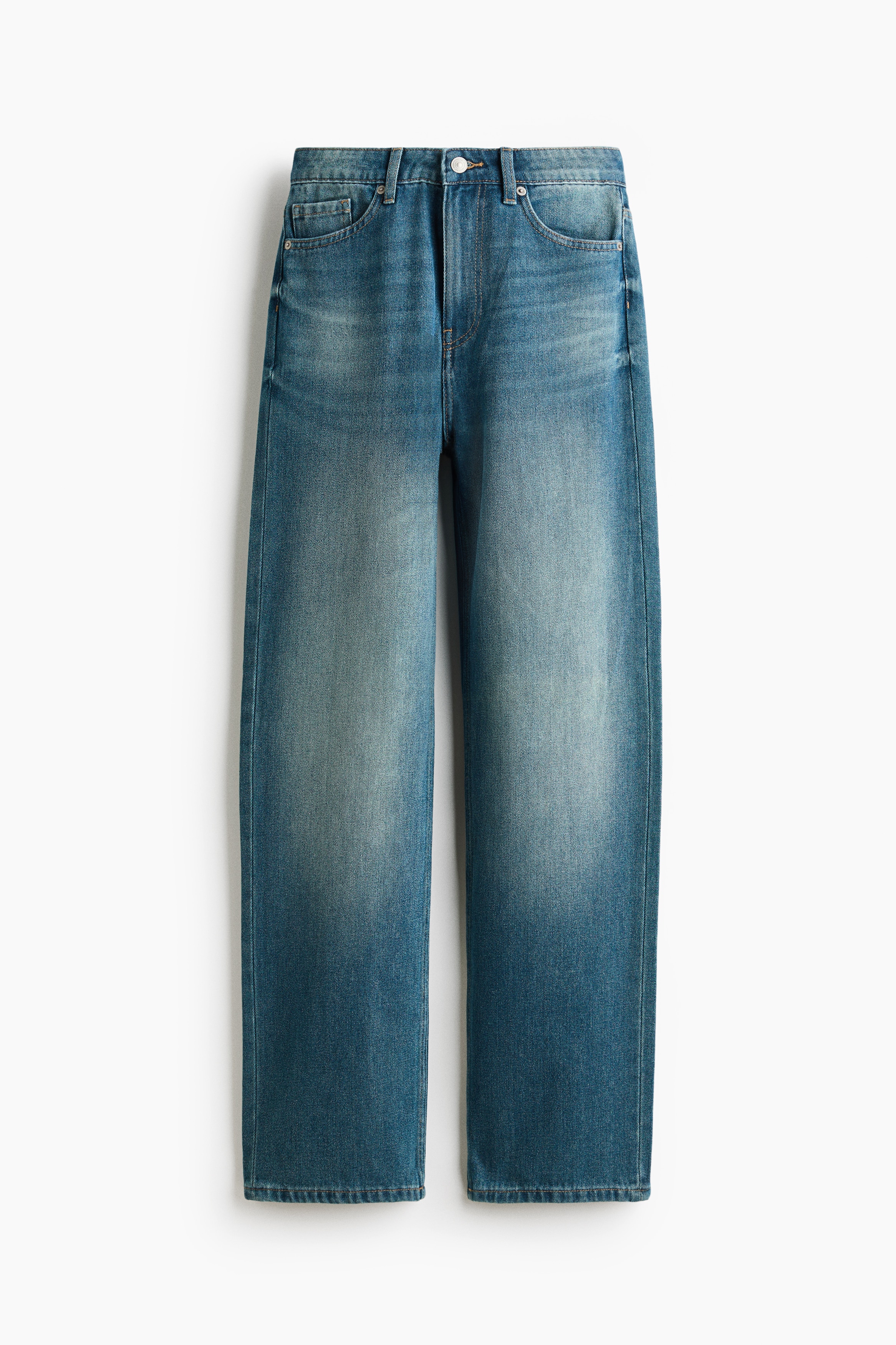 Straight High Jeans - Denim blue/Light denim blue/White/Dark denim blue/Black/Light denim blue/Black