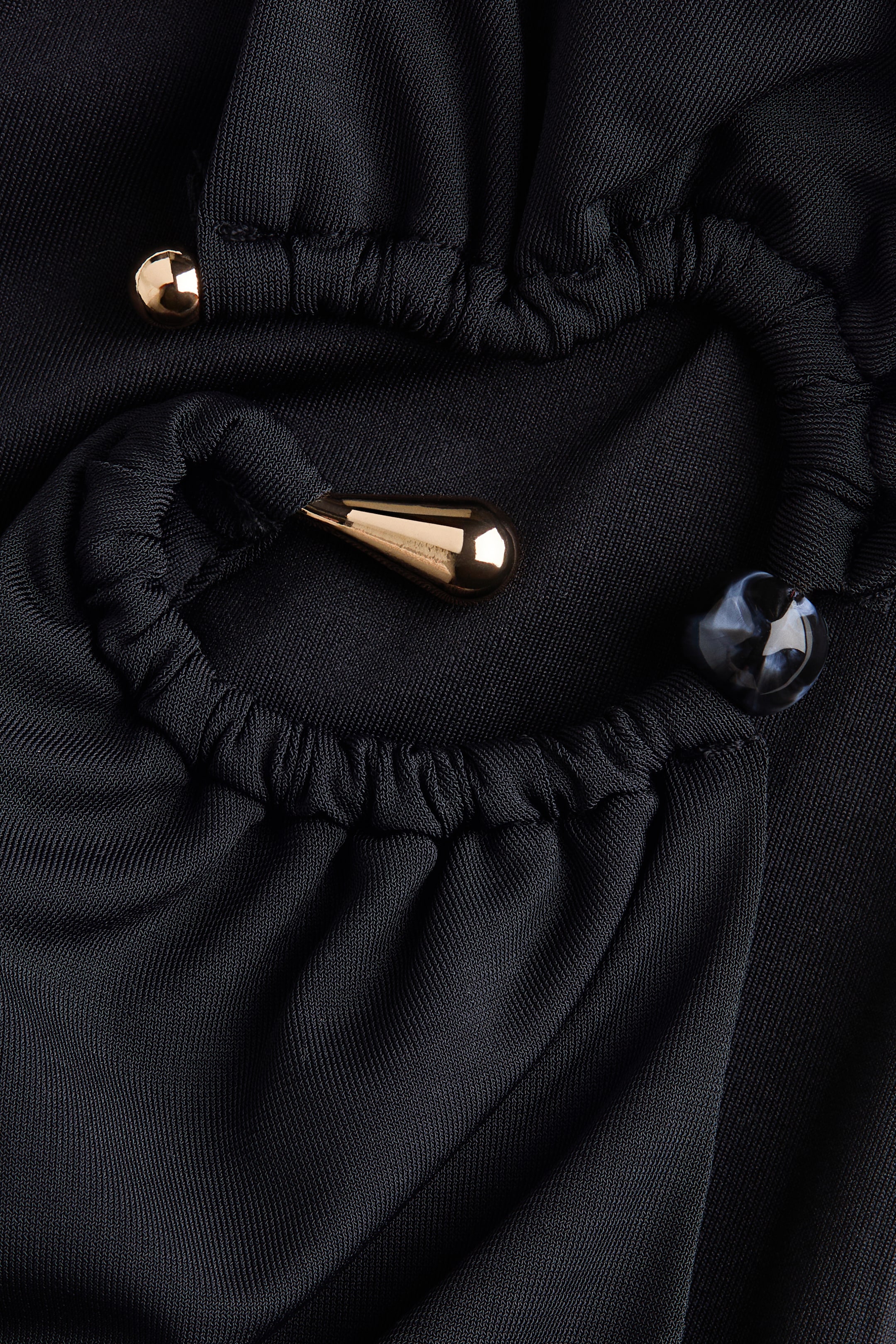 Draped One-Shoulder Top