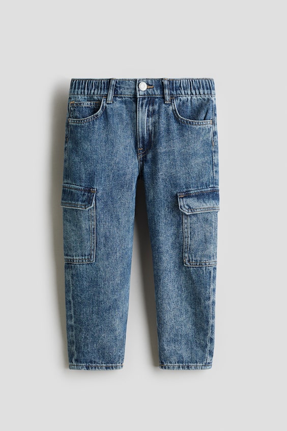 Детские джинсы H&M Relaxed Tapered Fit Jeans