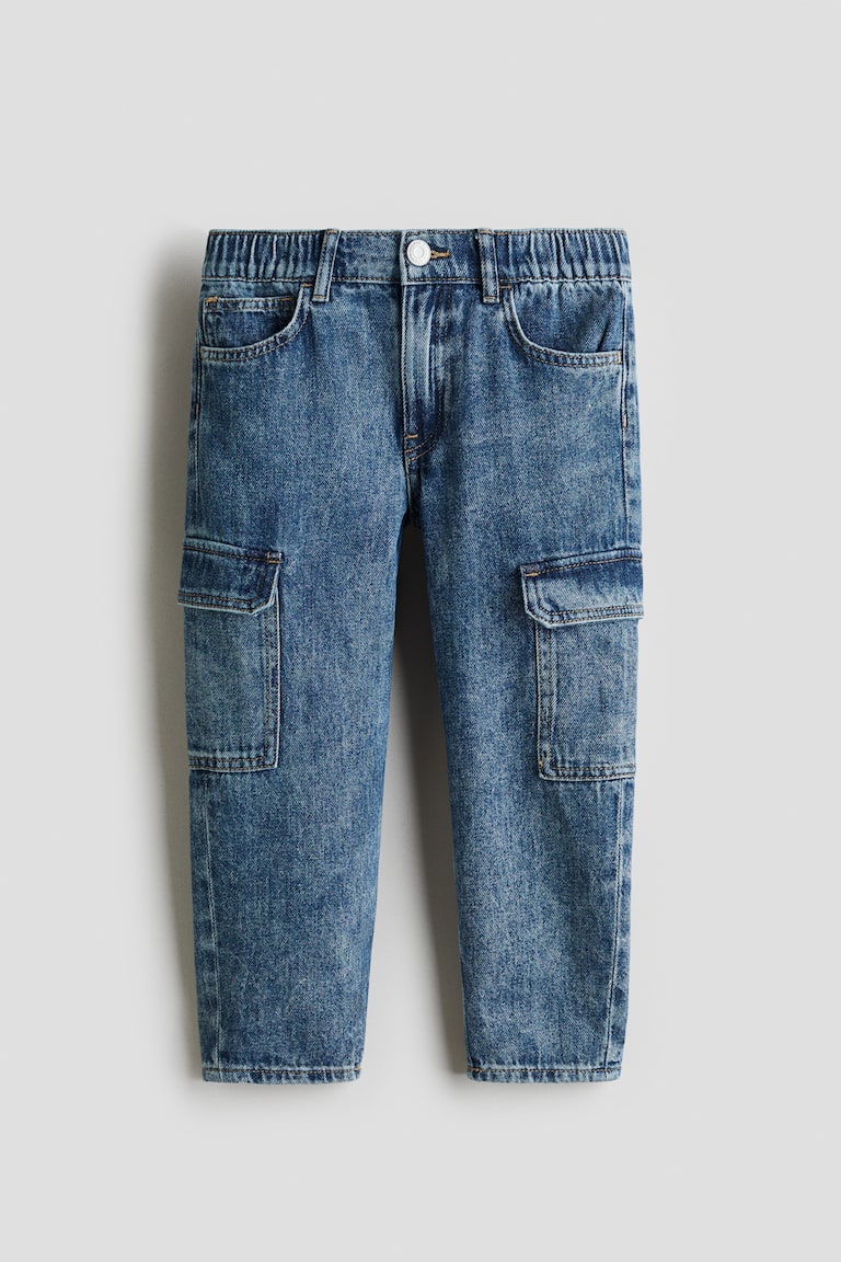Relaxed Tapered Fit Jeans