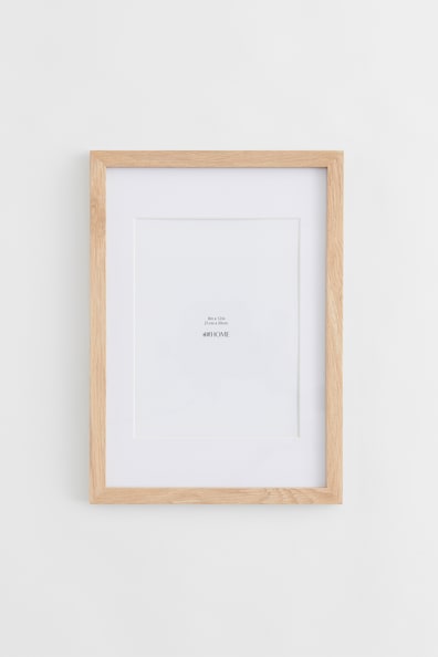 Wooden Frame - Light beige - Home All | H&M US