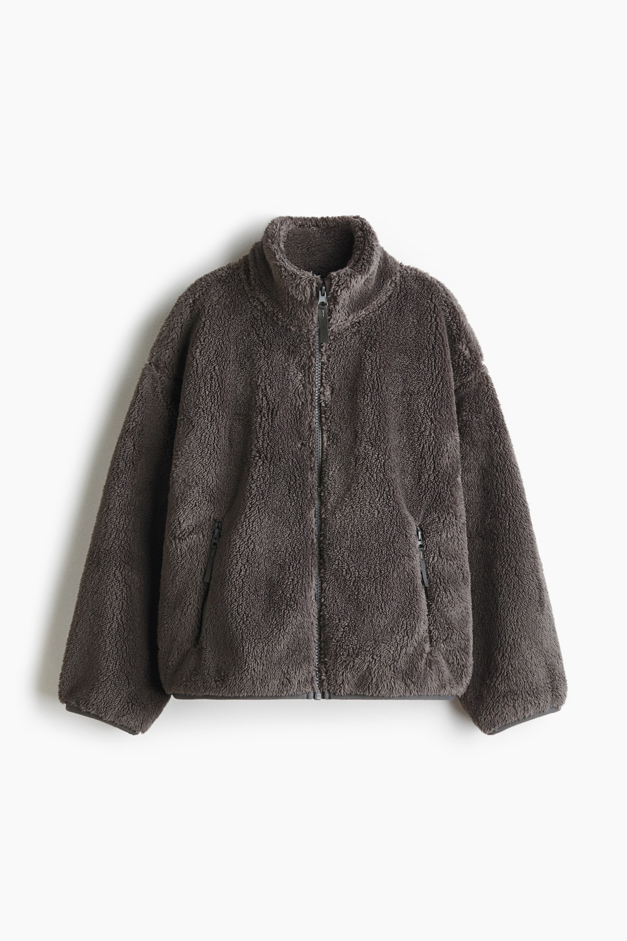 拡大画像を表示: テディスポーツジャケット - ダークグレー - Kids | H&M JP 4