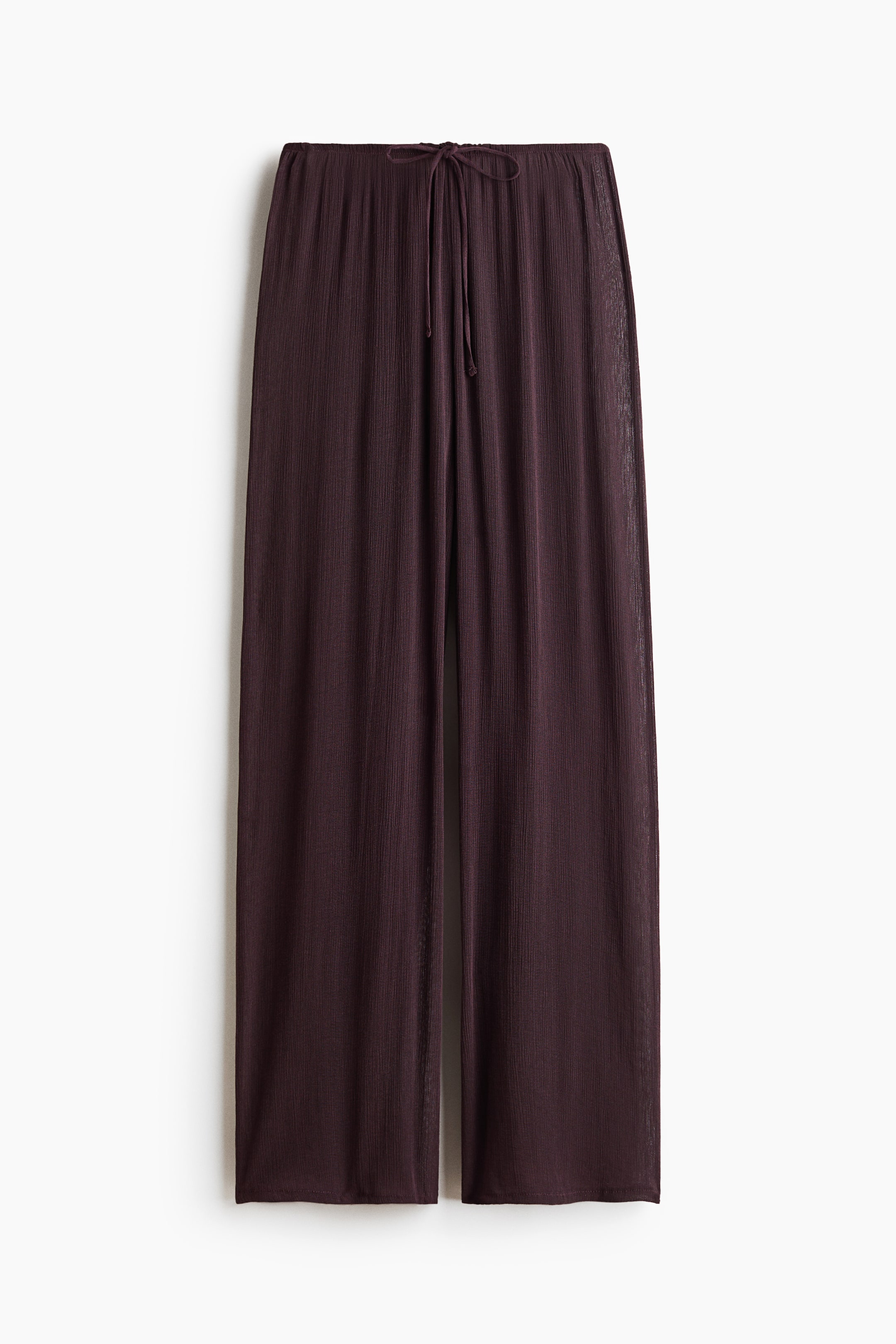 Pantalon vaporeux avec cordon de serrage