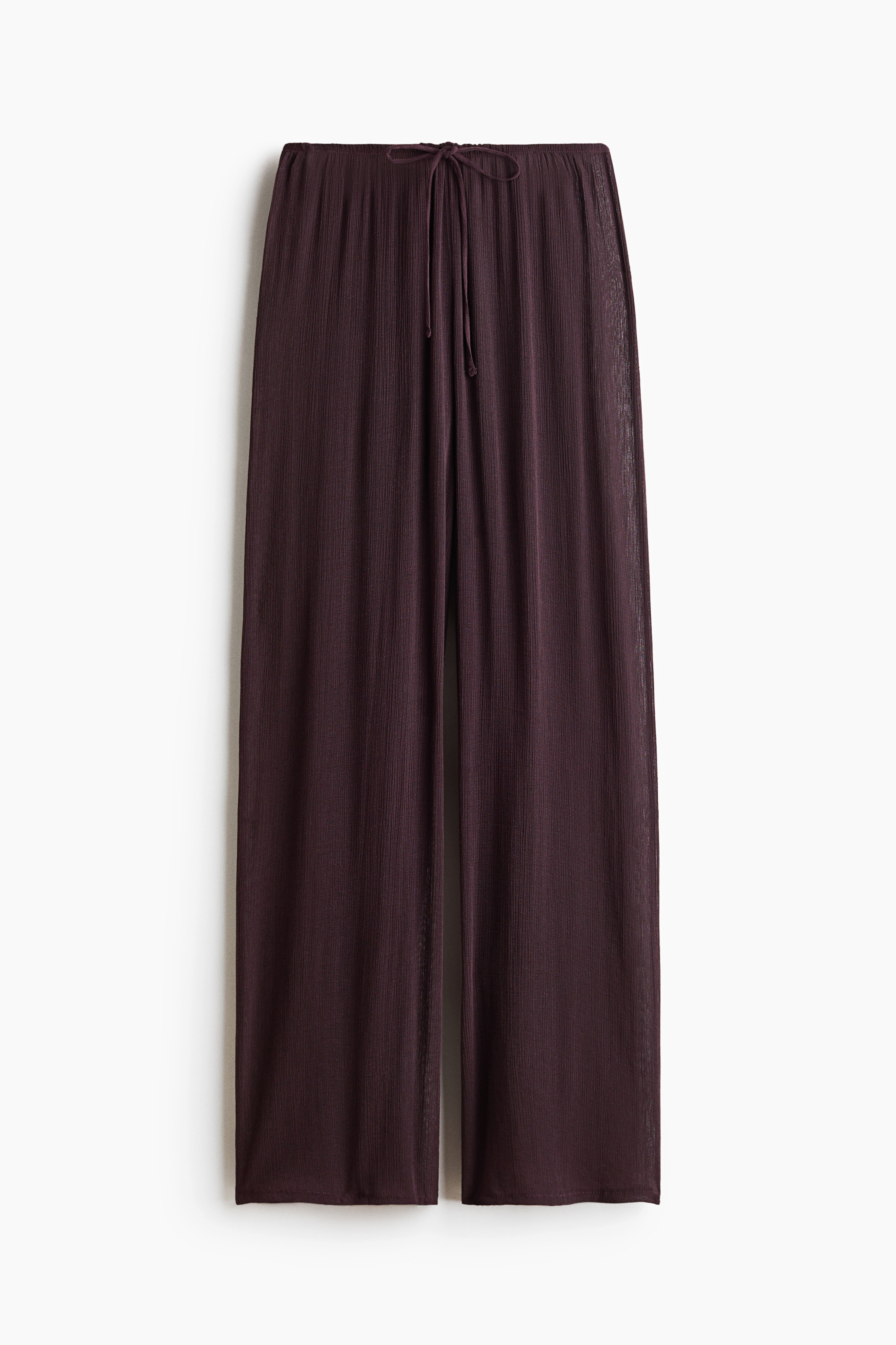 Pantalon vaporeux avec cordon de serrage