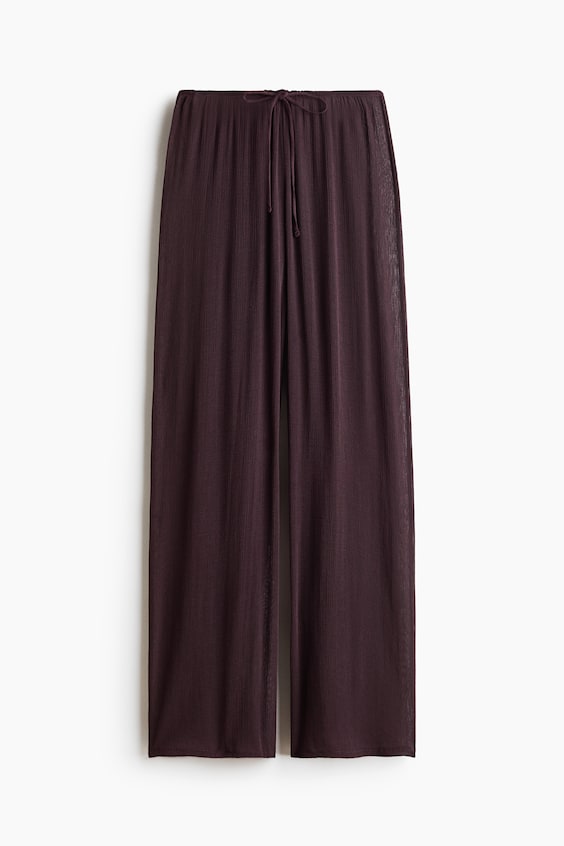 Женские брюки H&M Sheer Drawstring Pants