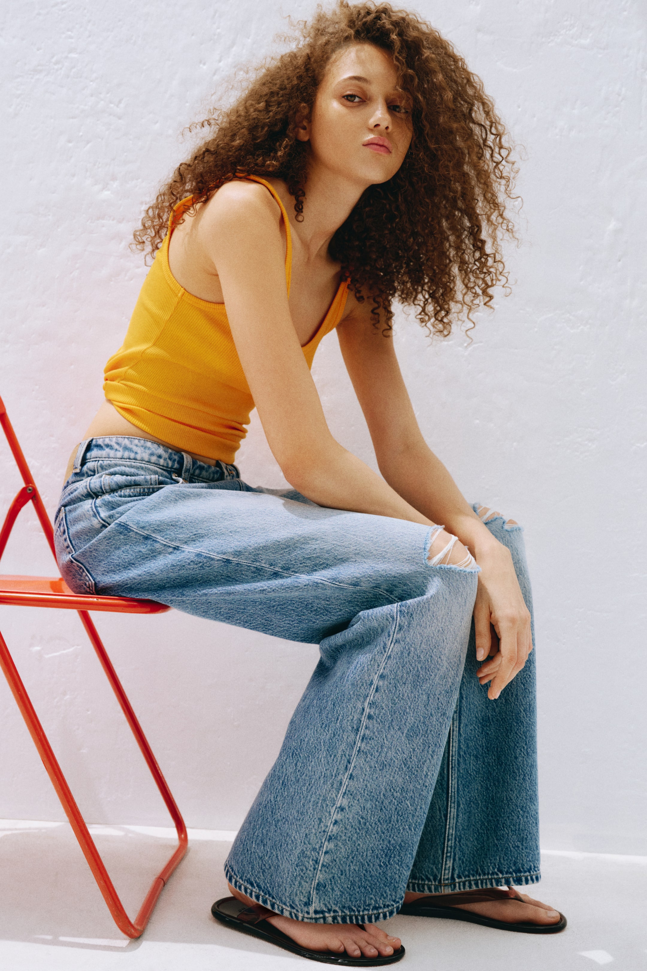 Bleecker High Rise Wide Leg Jeans