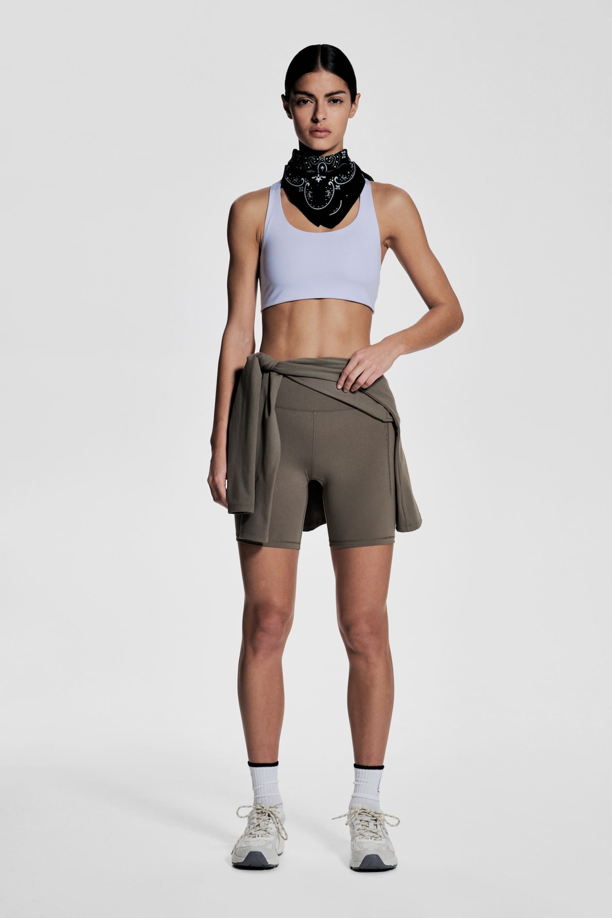 Pocket-Detail Biking Shorts with DryMove - image 4