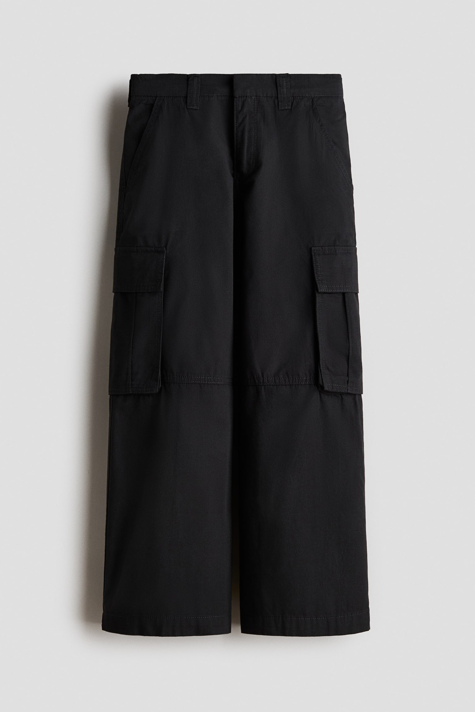 Cargo trousers - Black/Beige