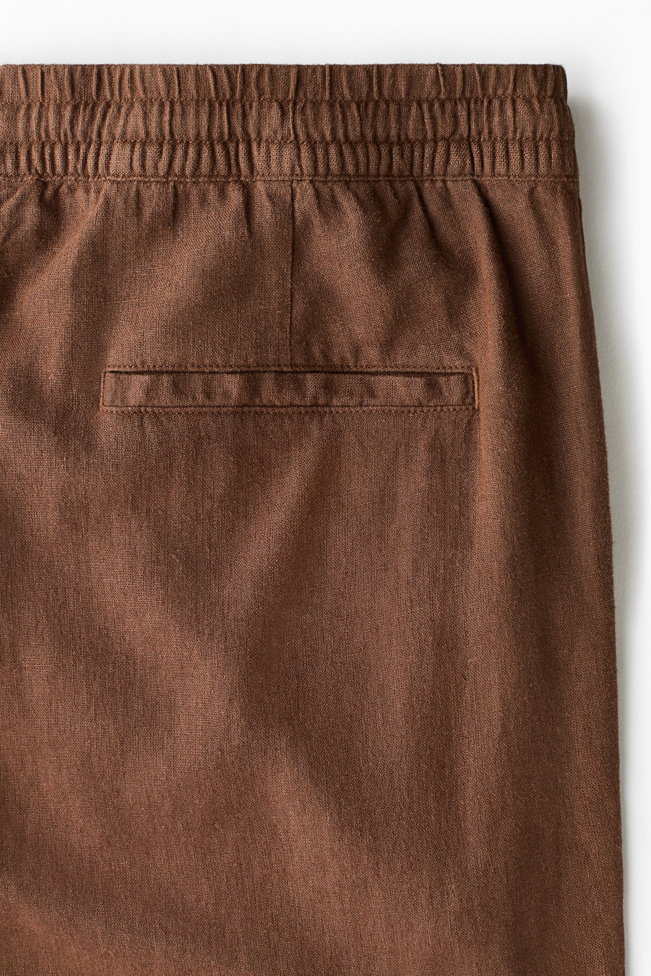 Pantalon décontracté en lin mélangé
