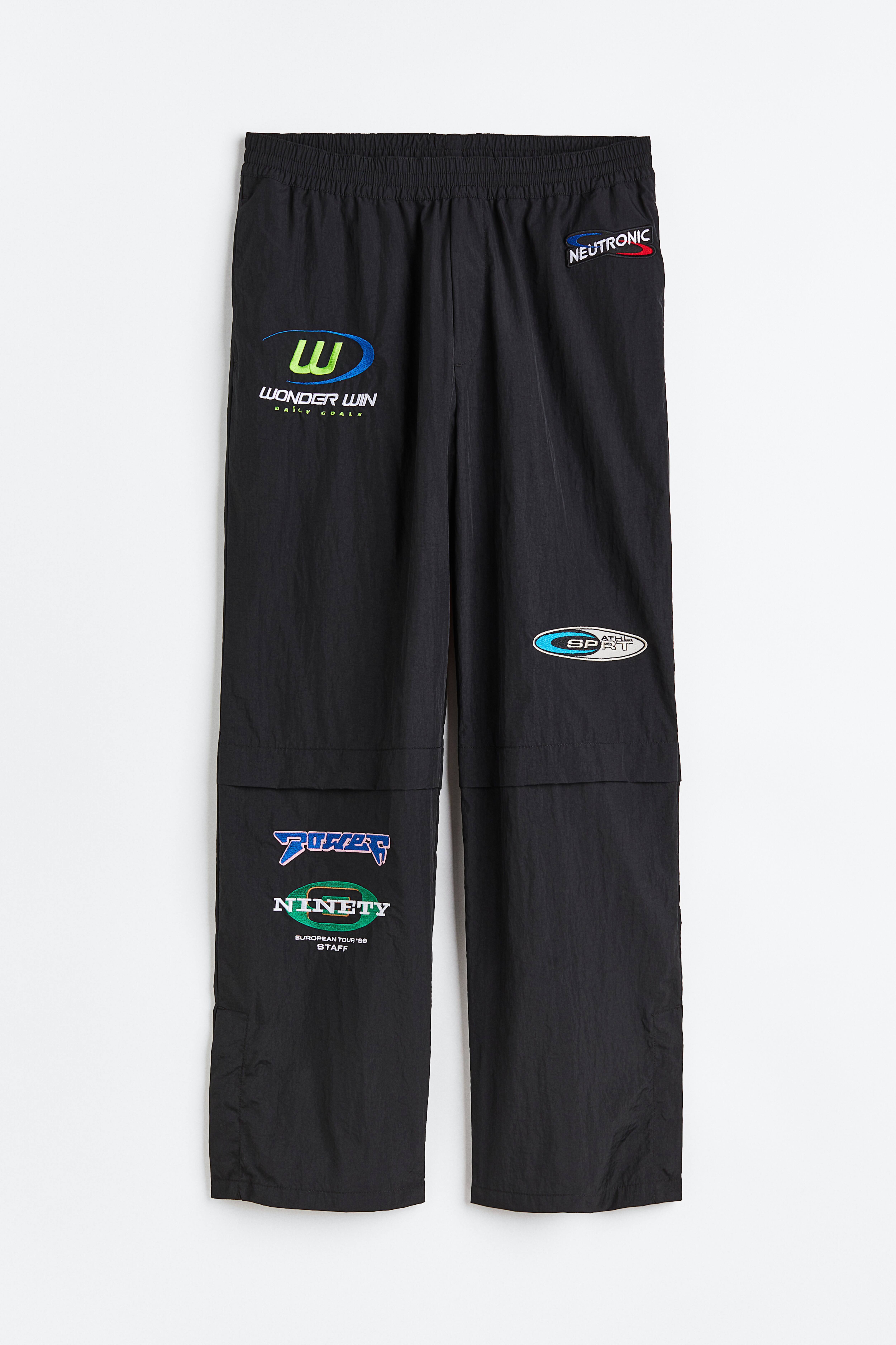 Loose Fit Nylon track pants