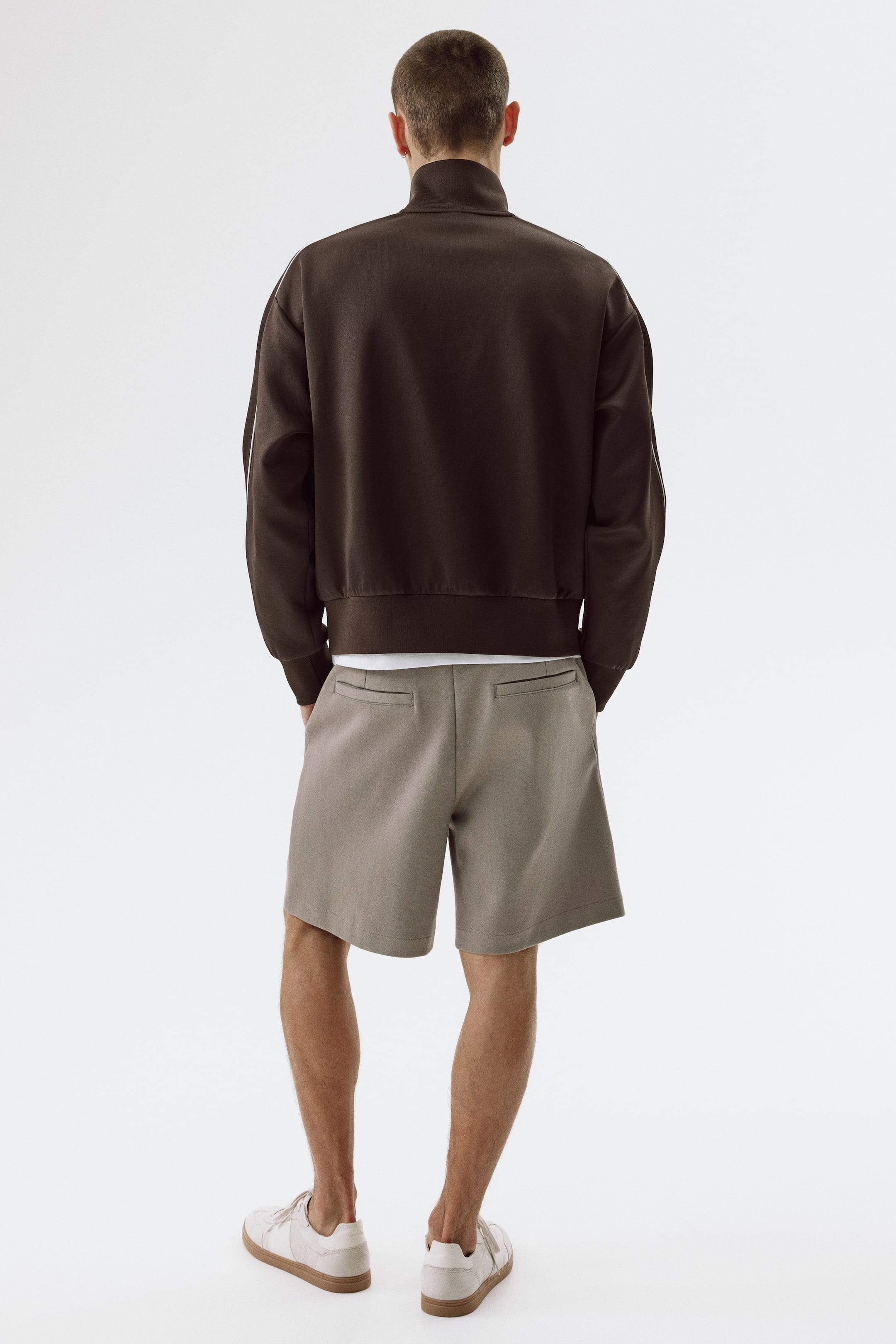 Regular-Fit Interlock Shorts
