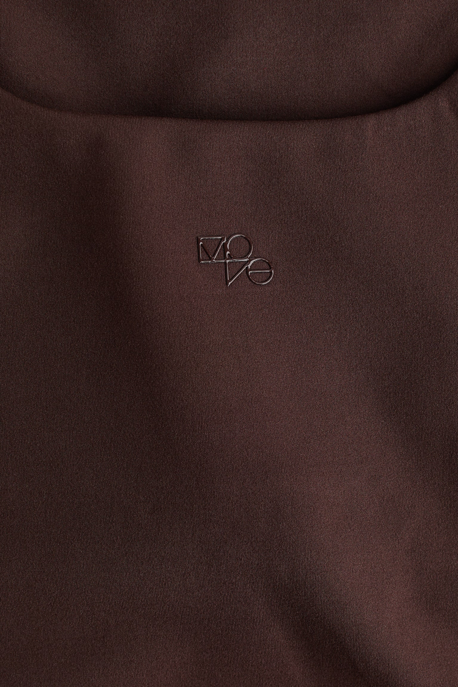 MAMA Sports vest top with SoftMove™ - Dark brown/Black - 6