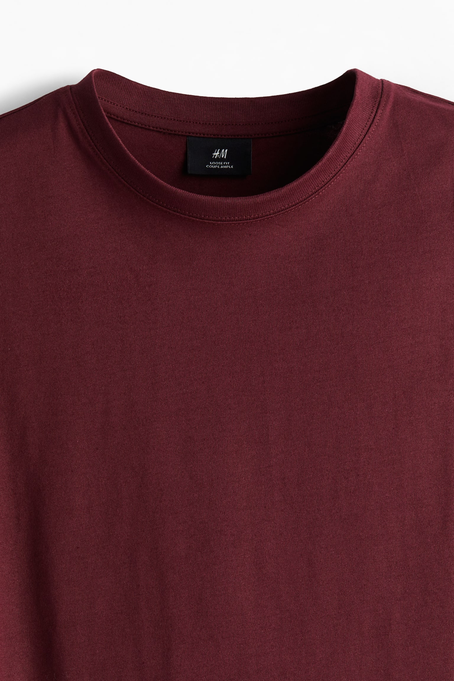 Loose Fit T-shirt - Red/White/Black/Dark grey/Dark green/Navy blue/Light beige/Khaki green/Brown/Green/Light blue/Beige/Blue - 2