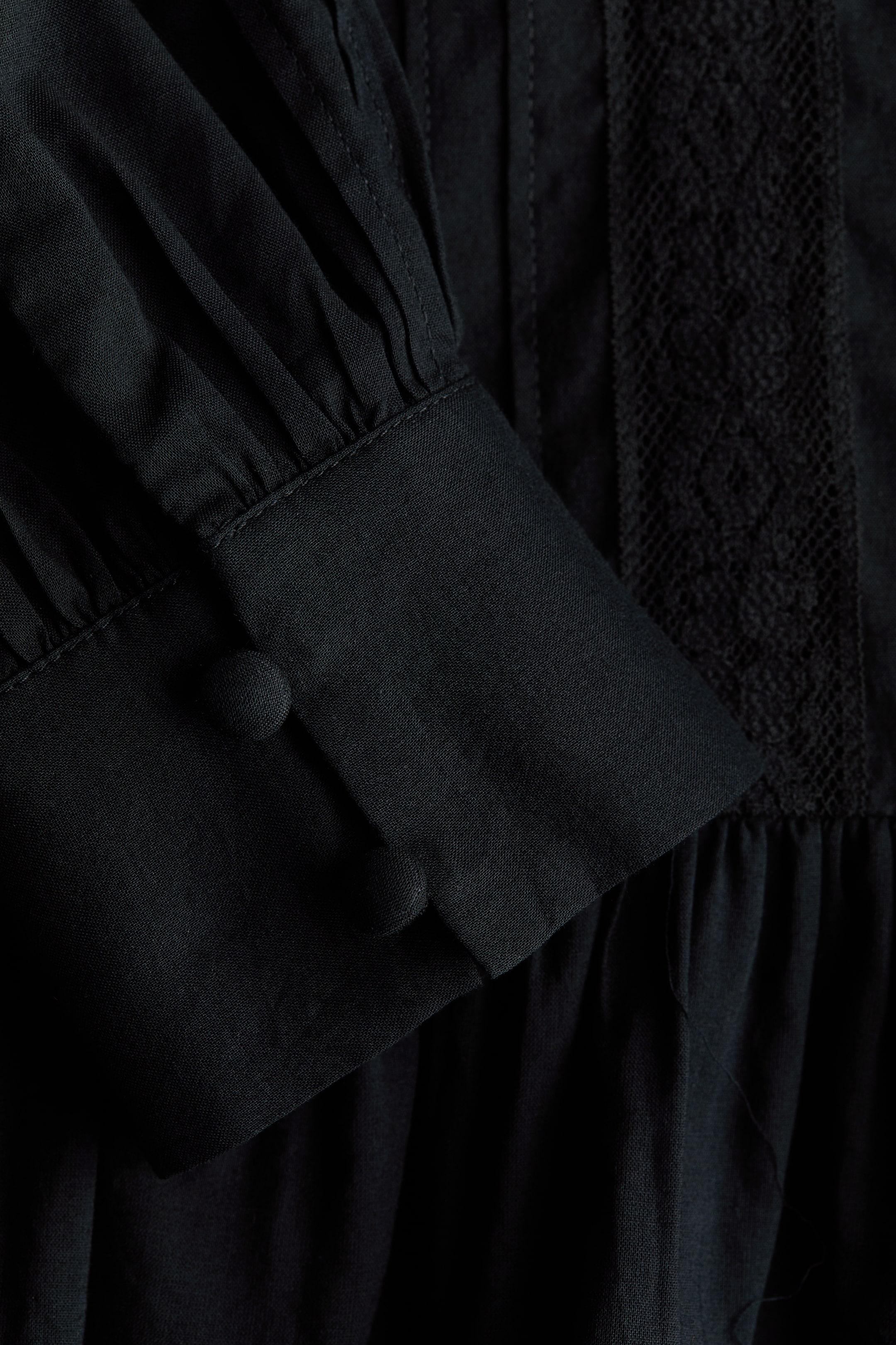 Cotton Peplum Blouse