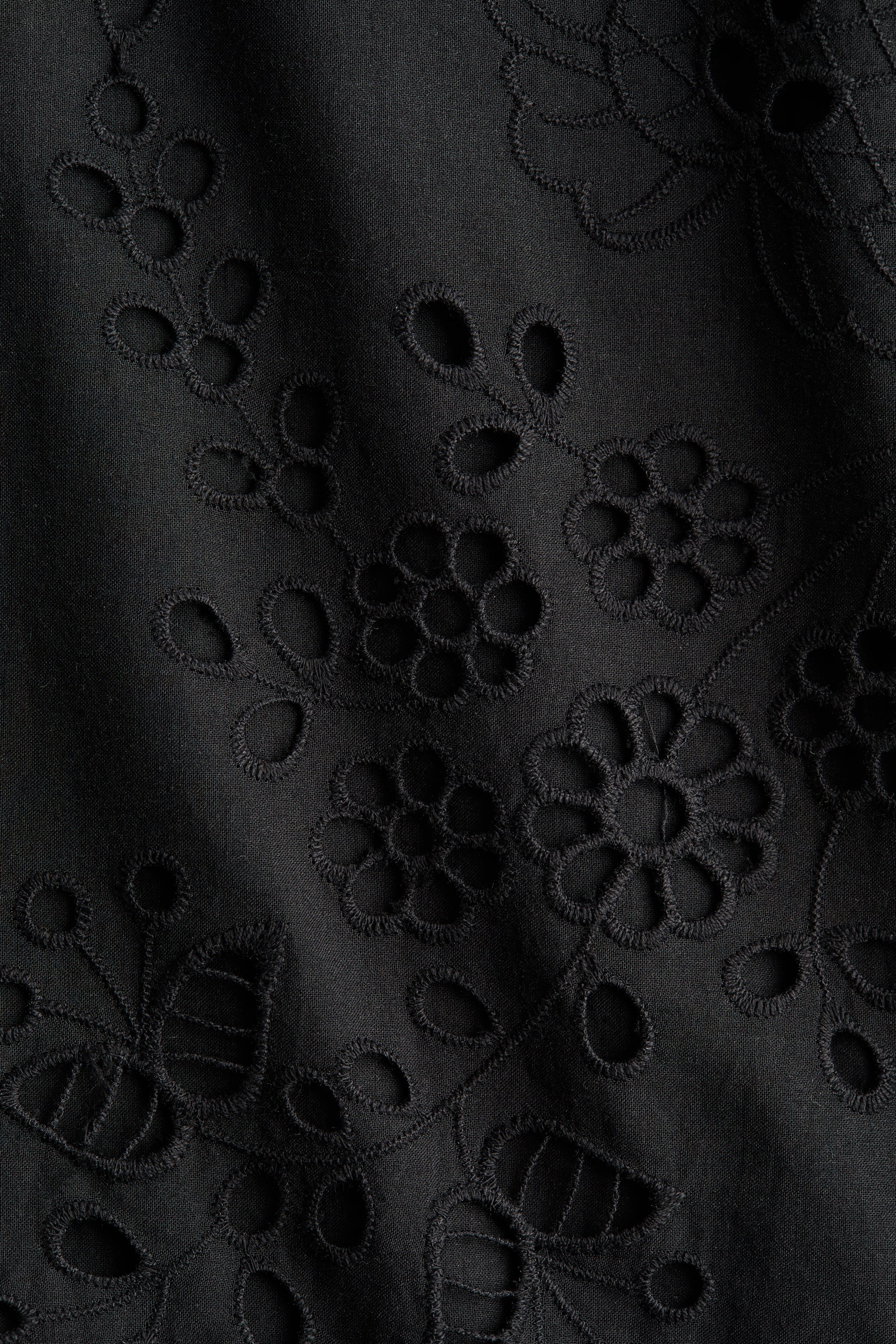 Dress with Eyelet Embroidery