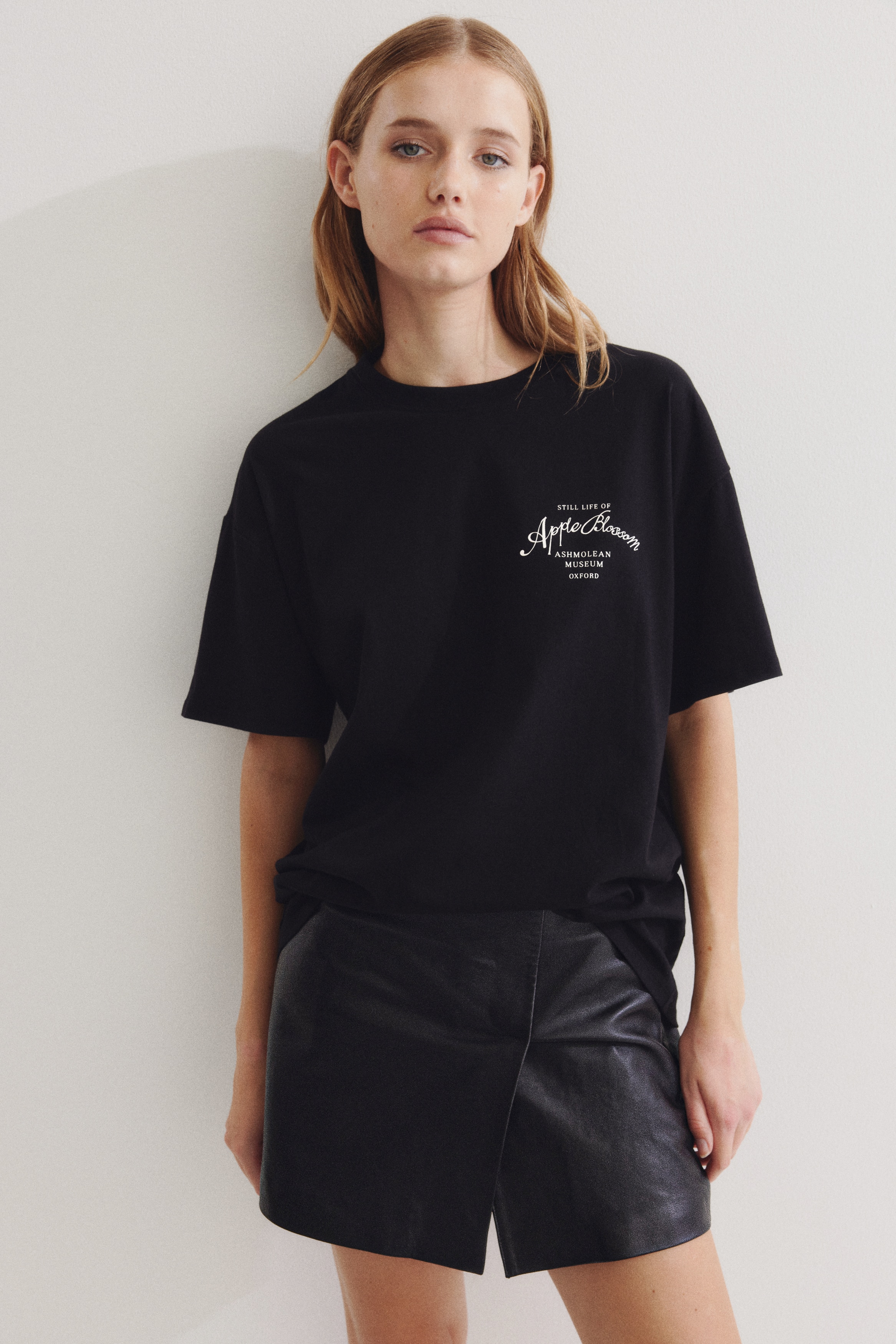 Oversized printed T-shirt