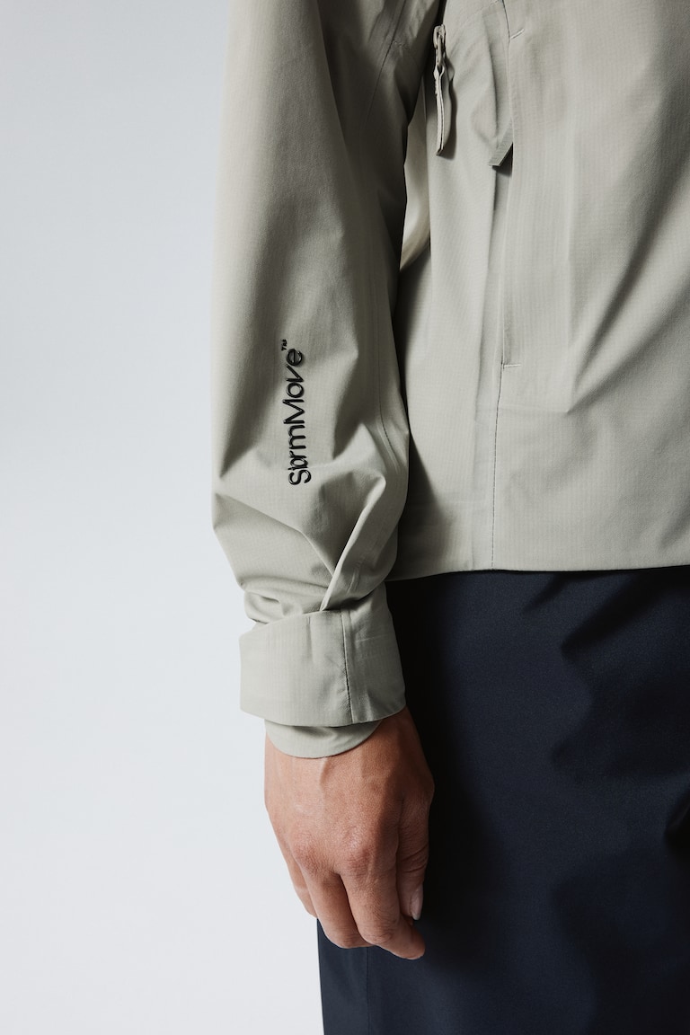 Lagen Hardshelljacke Hardshelljacke H&m H&M Regenanorak Mit