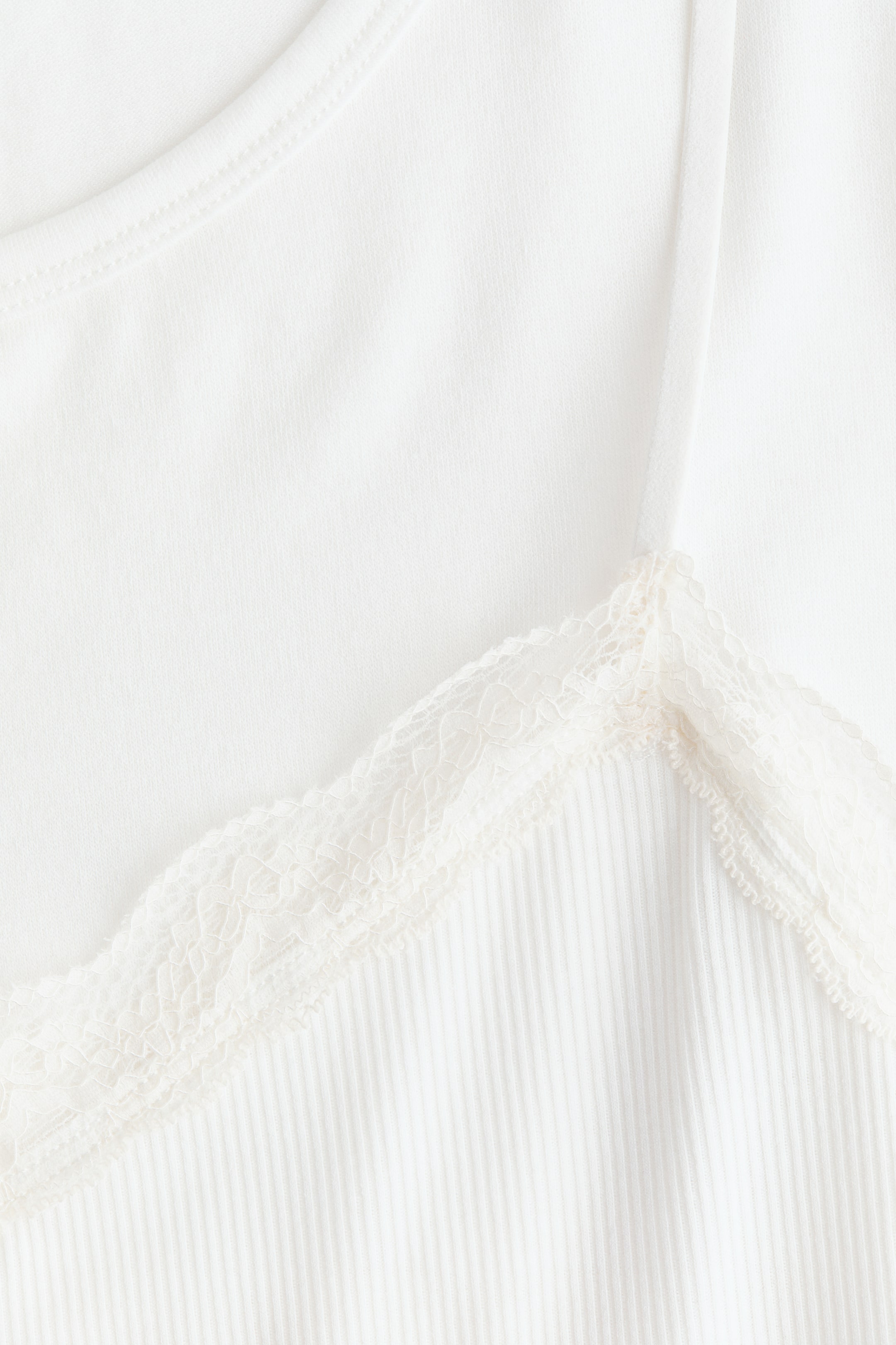 拡大画像を表示: レイヤードトップス - White - レディース | H&M JP 2