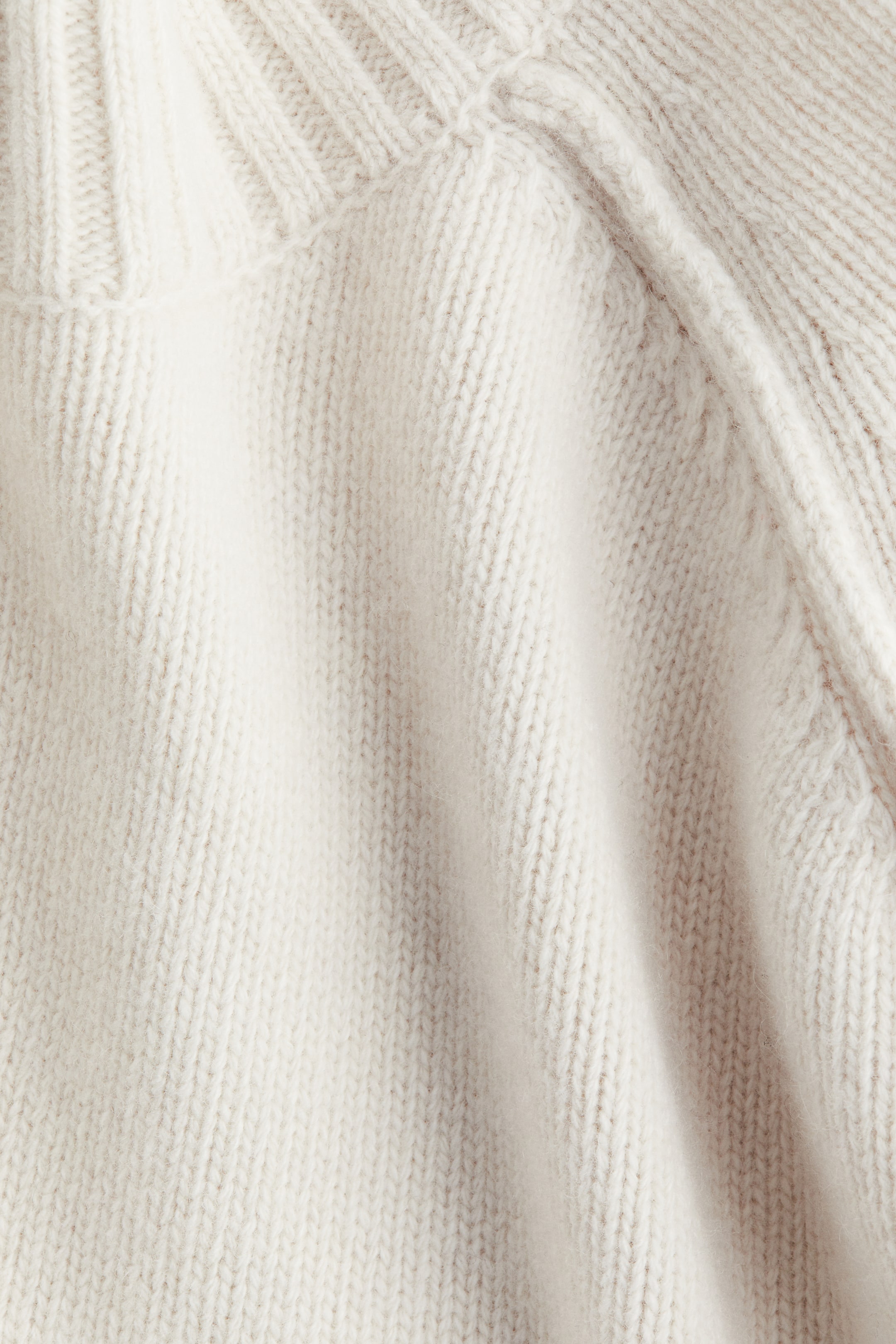 Cashmere-blend Mock Turtleneck Sweater