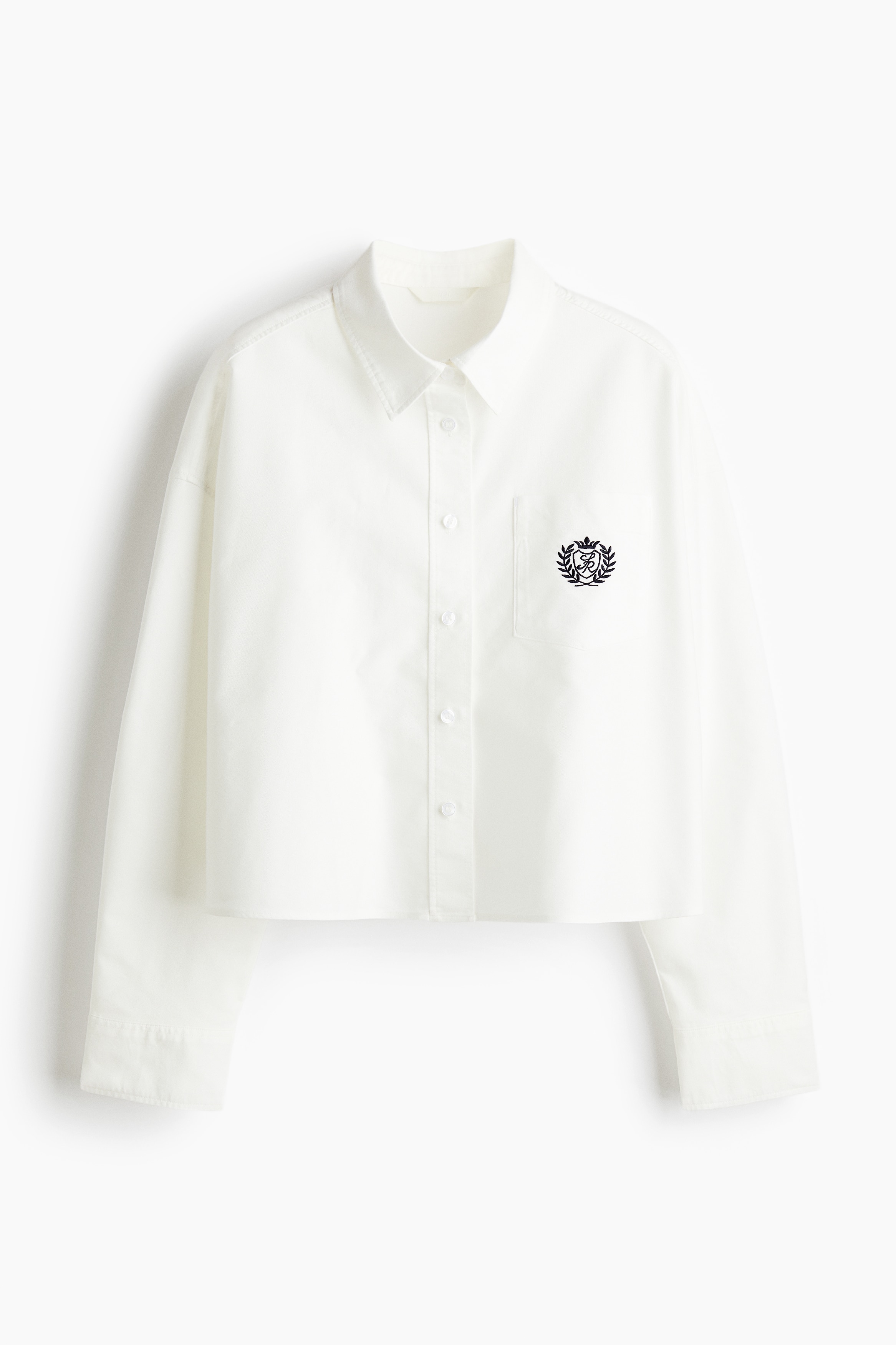 ボタンバックシャツ - ホワイト