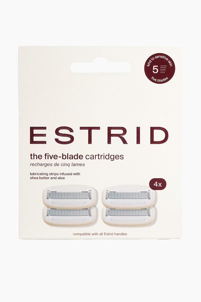 The Five-blade Cartridges - Off White - 1