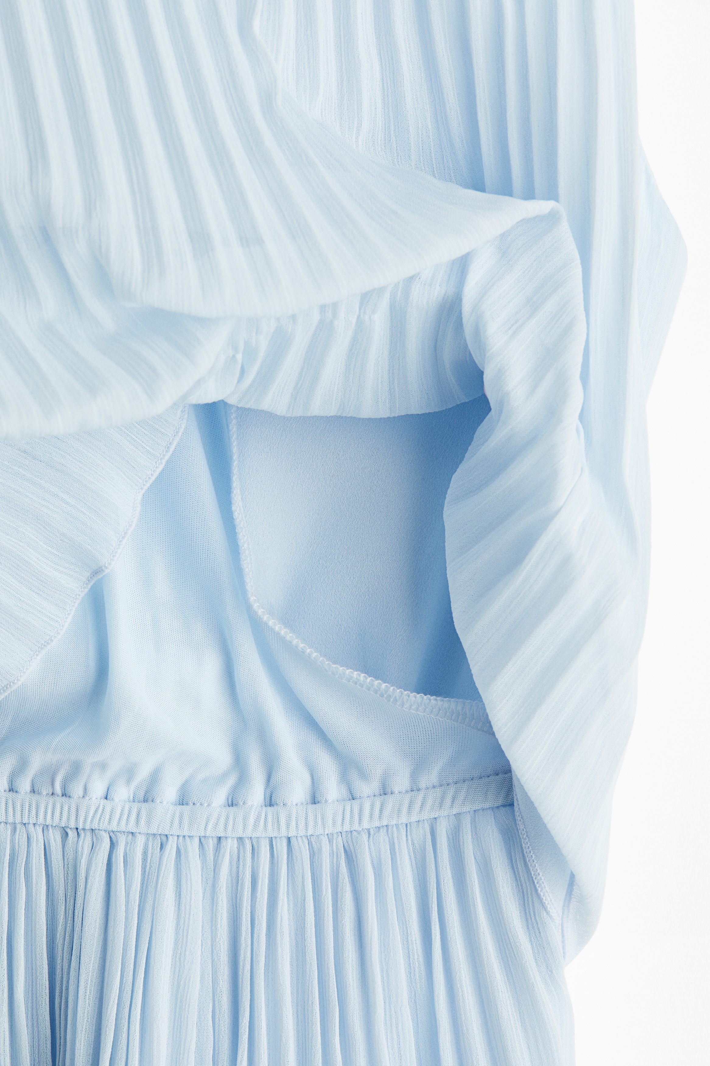 h&m blue maternity dress H&M MAMA Ruched Maternity Dress