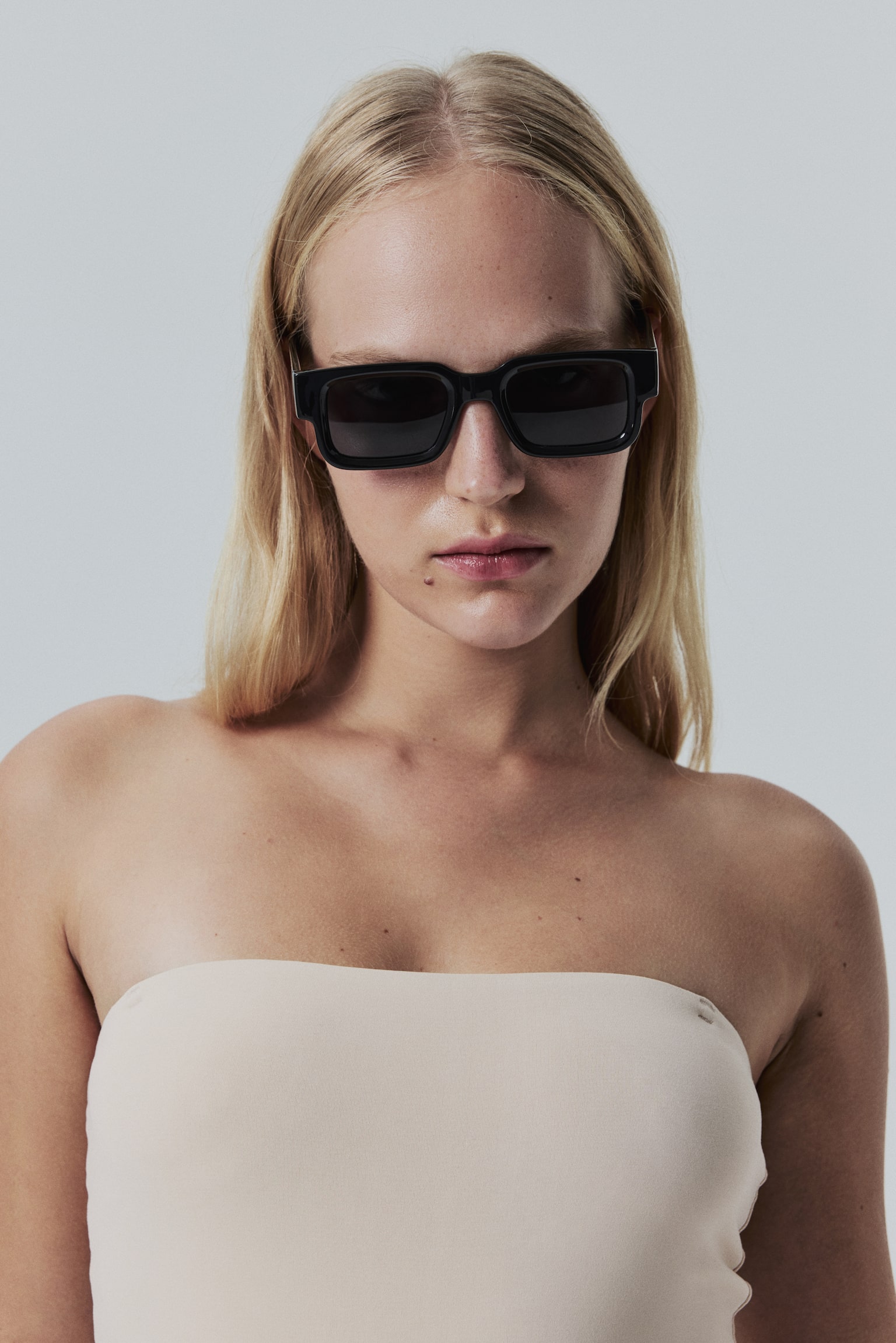 Bandeau tangabody Sculpting - Világosbézs/Fekete/Sötétbarna - 3