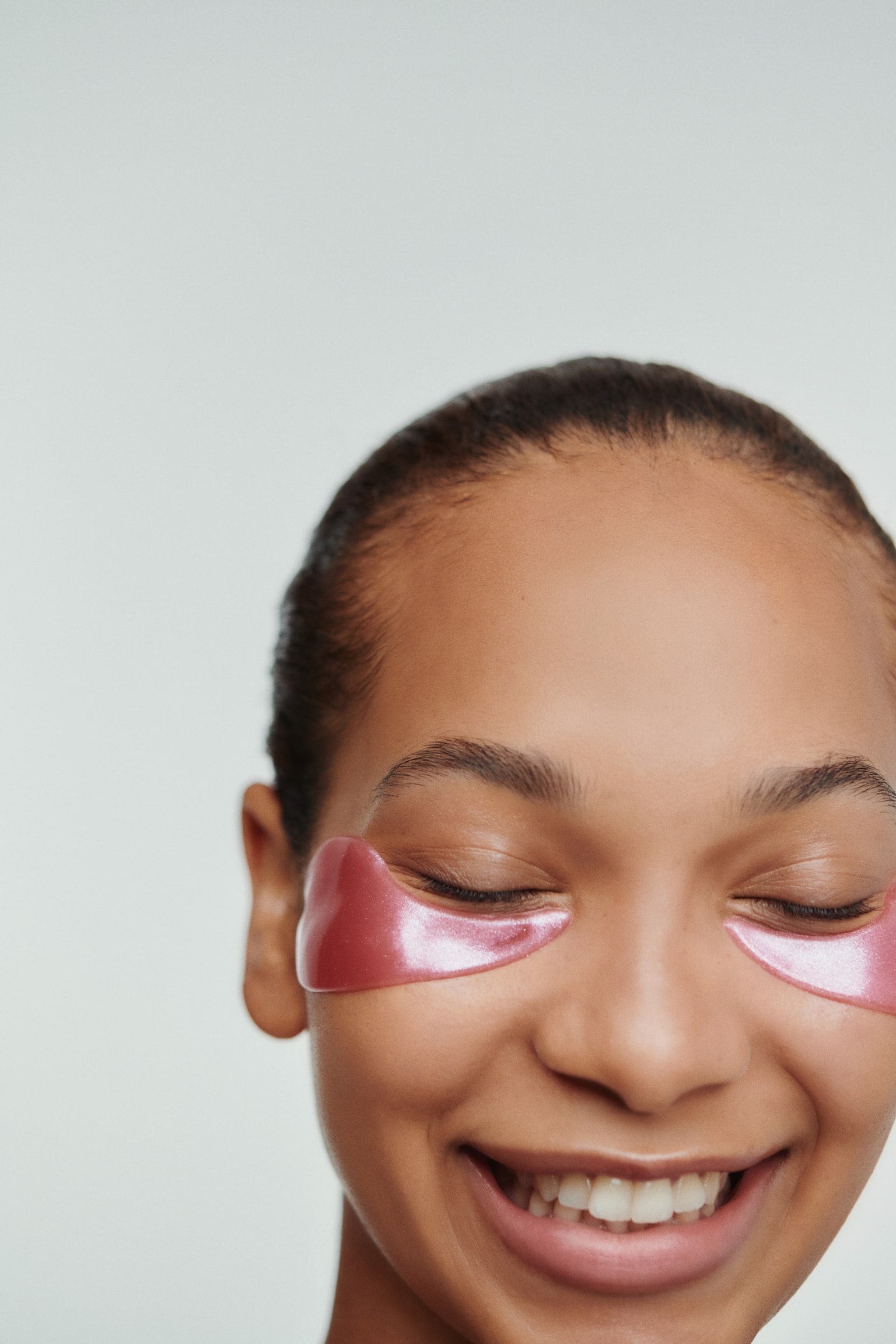 5-pack hydrating eye patches - Pink - 3