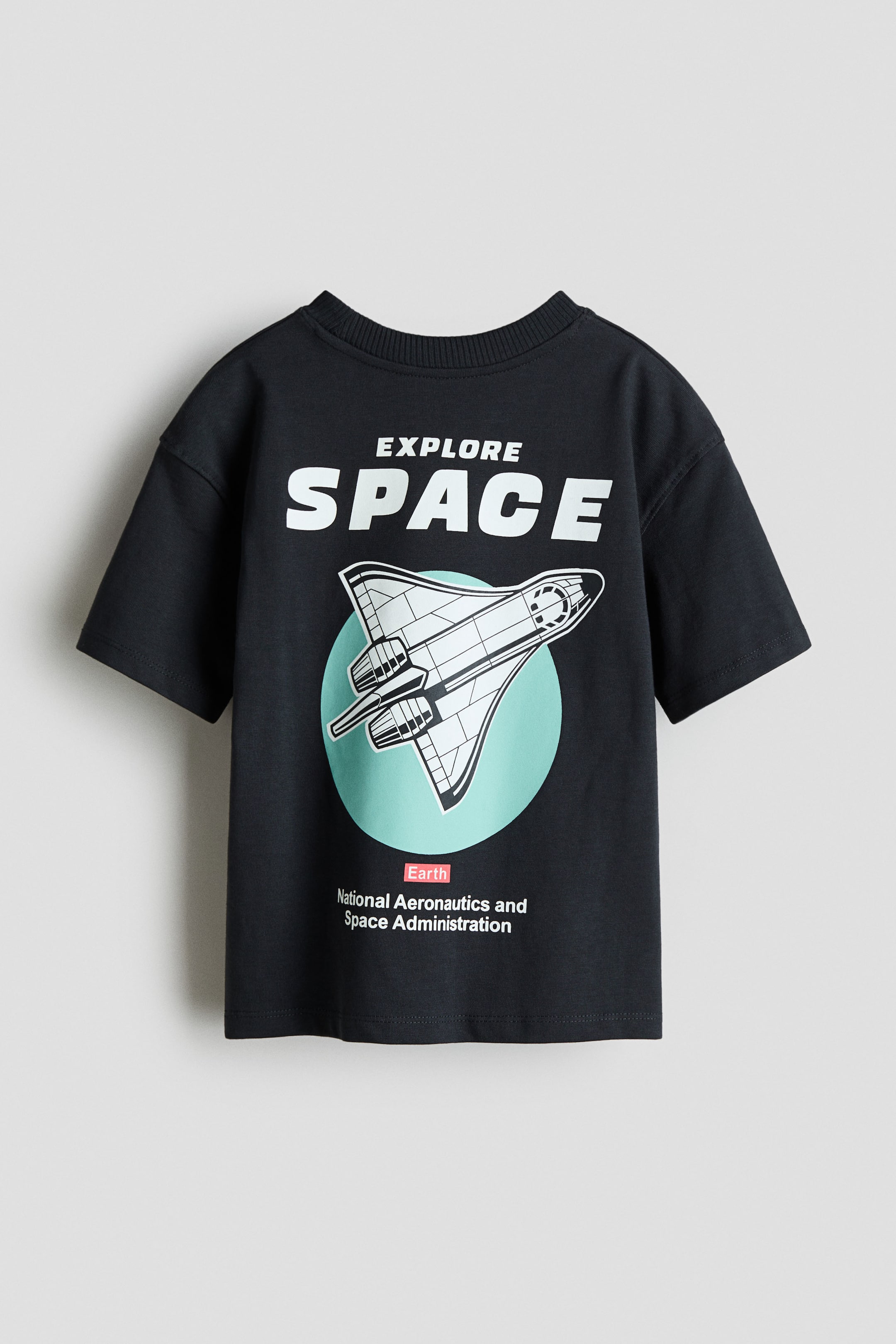 View larger image: Printed T-shirt - Black/NASA - Kids | H&M IN 5