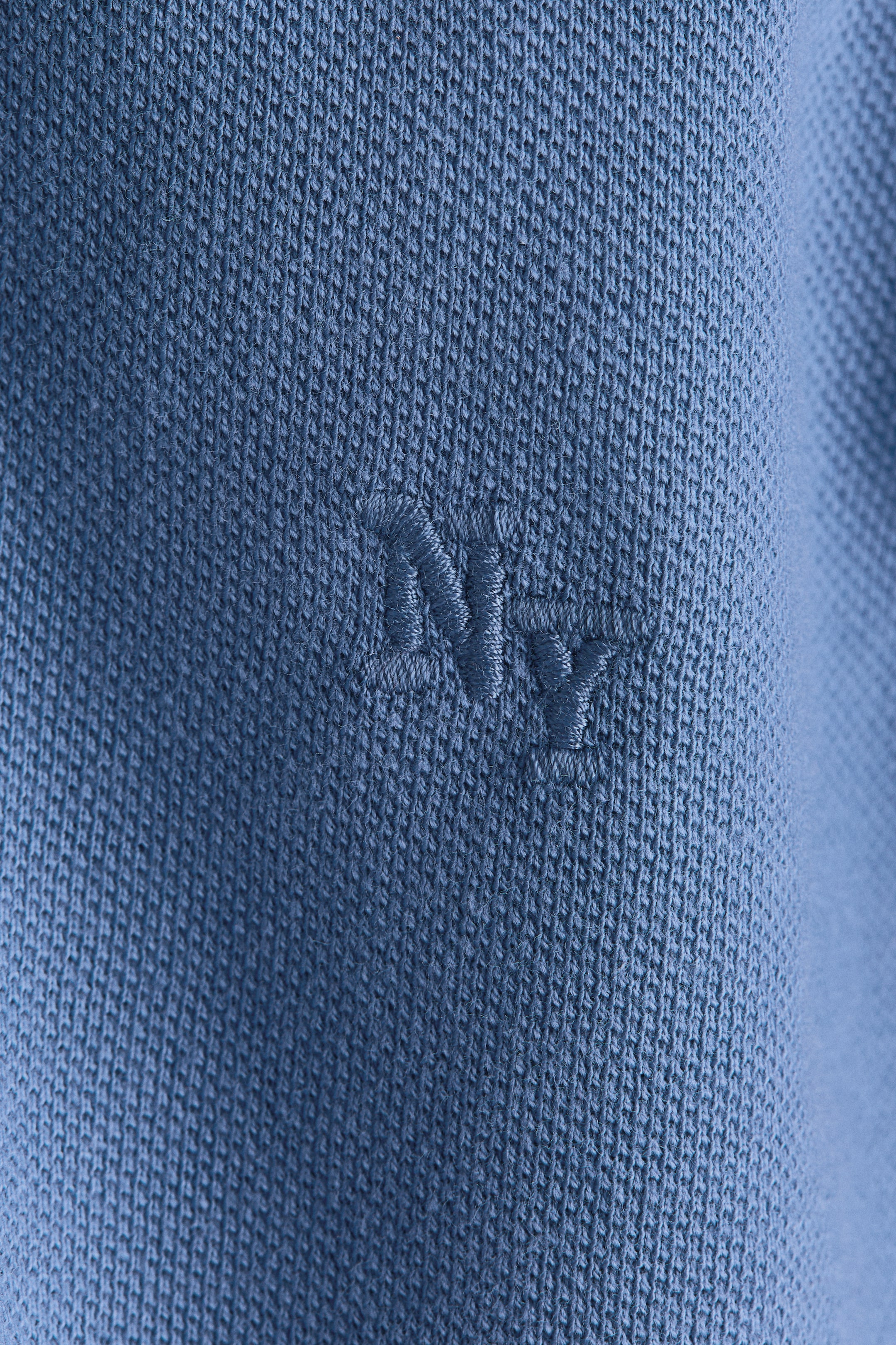 Embroidered-Motif Piqué Polo Shirt