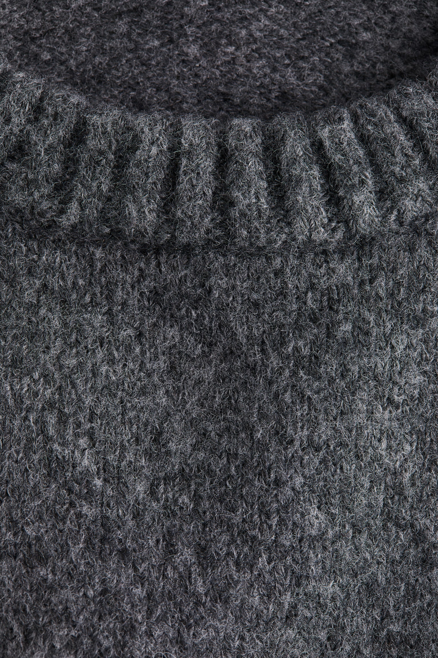 Jacquard-knit jumper - Dark grey marl/Ski Club - 2
