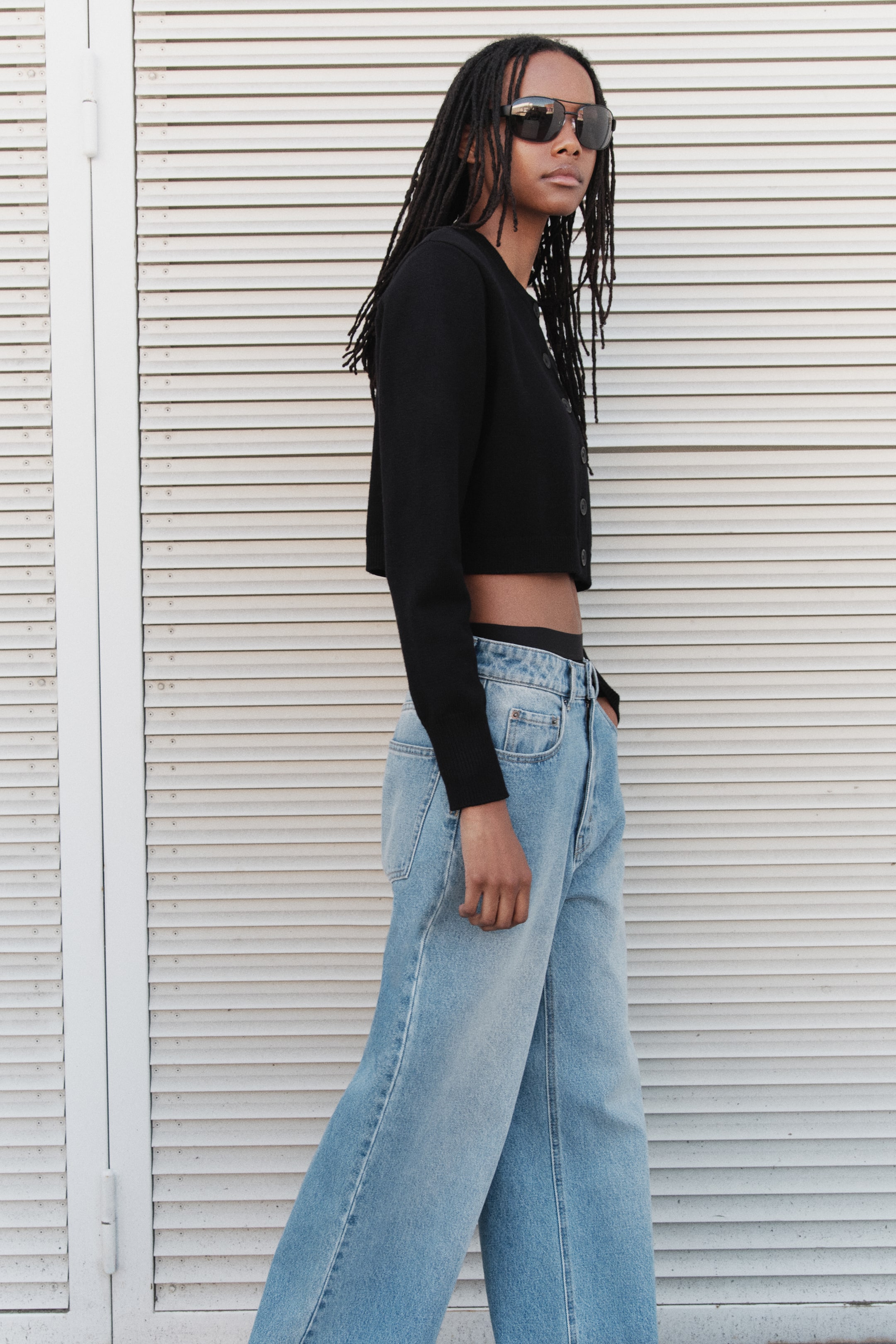Viscose-Blend Cardigan